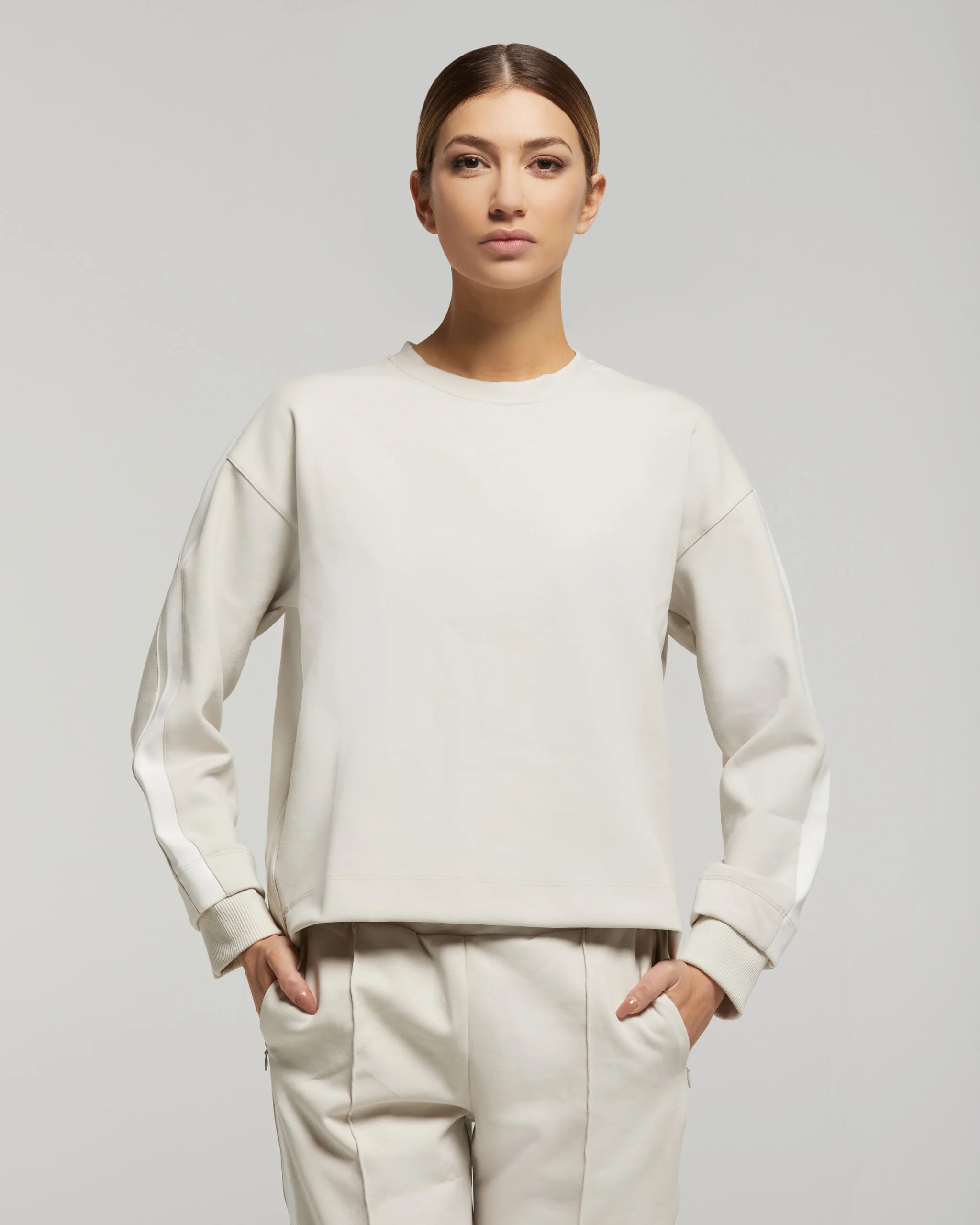 <b>Set Completo </b>Tuta donna Freetime (Beige) - Image 3