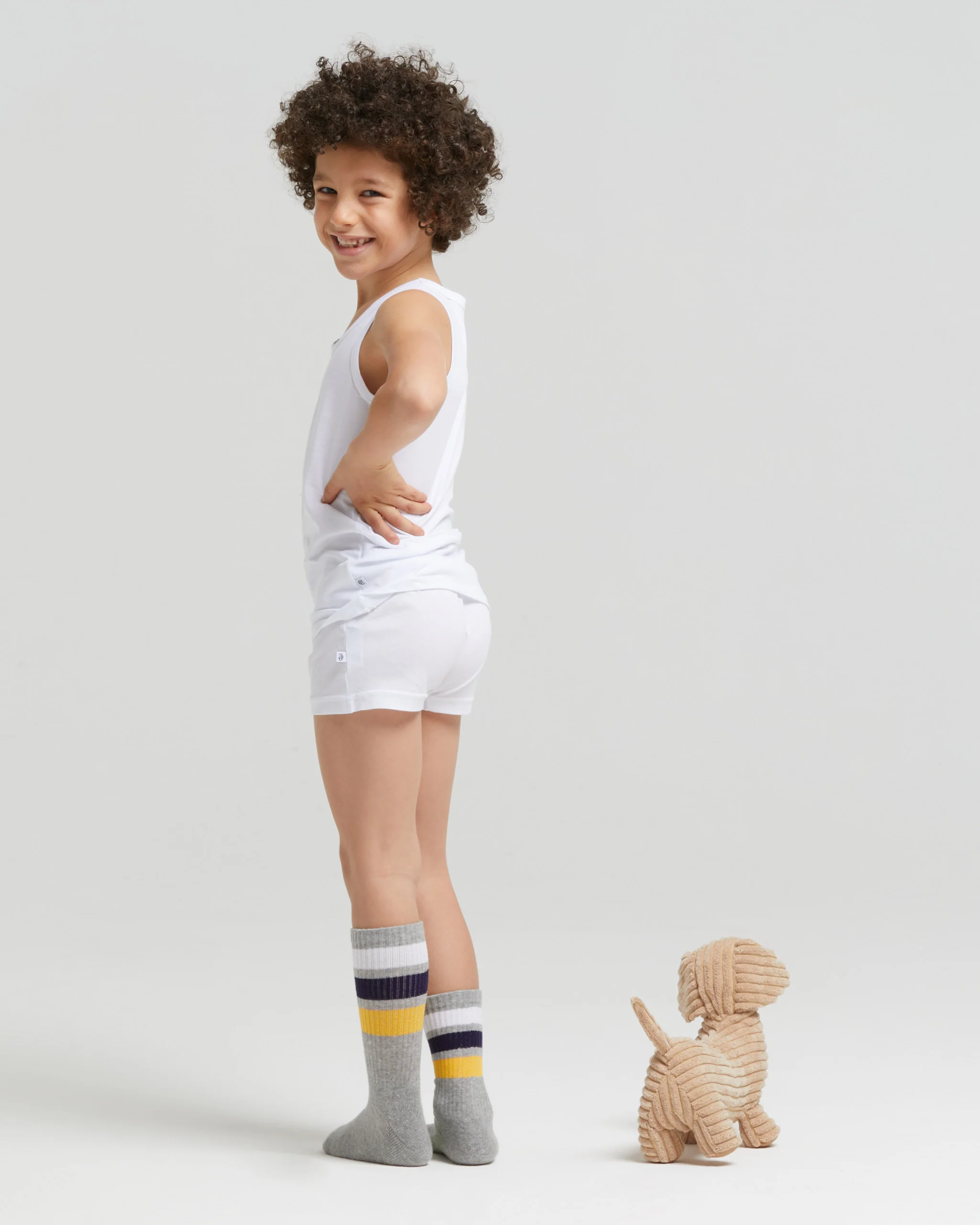 Boxer bimbo in cotone organico - Image 3