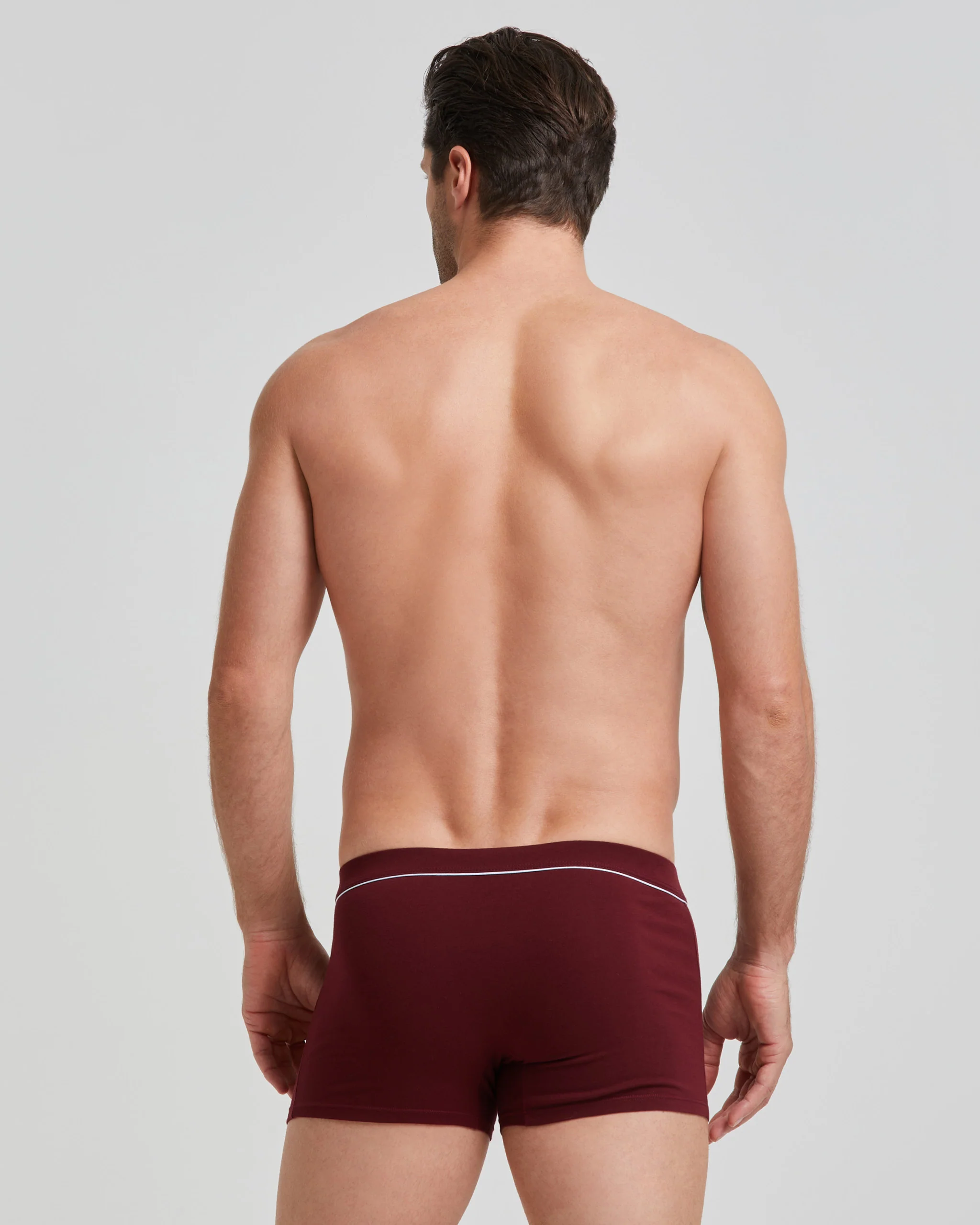 Boxer cotone con dettagli a contrasto - Image 3
