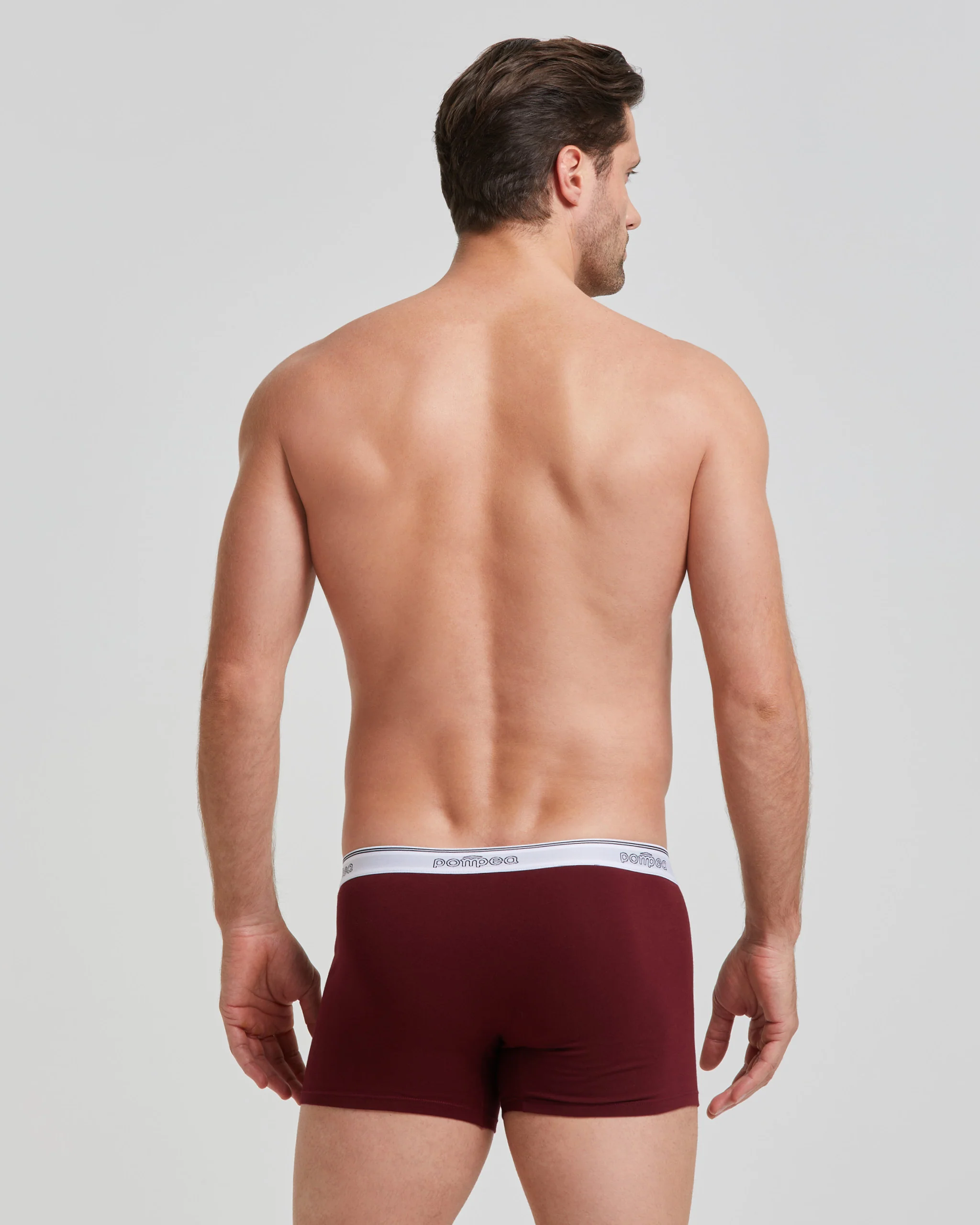 Boxer cotone con elastico a vista logato - Image 3