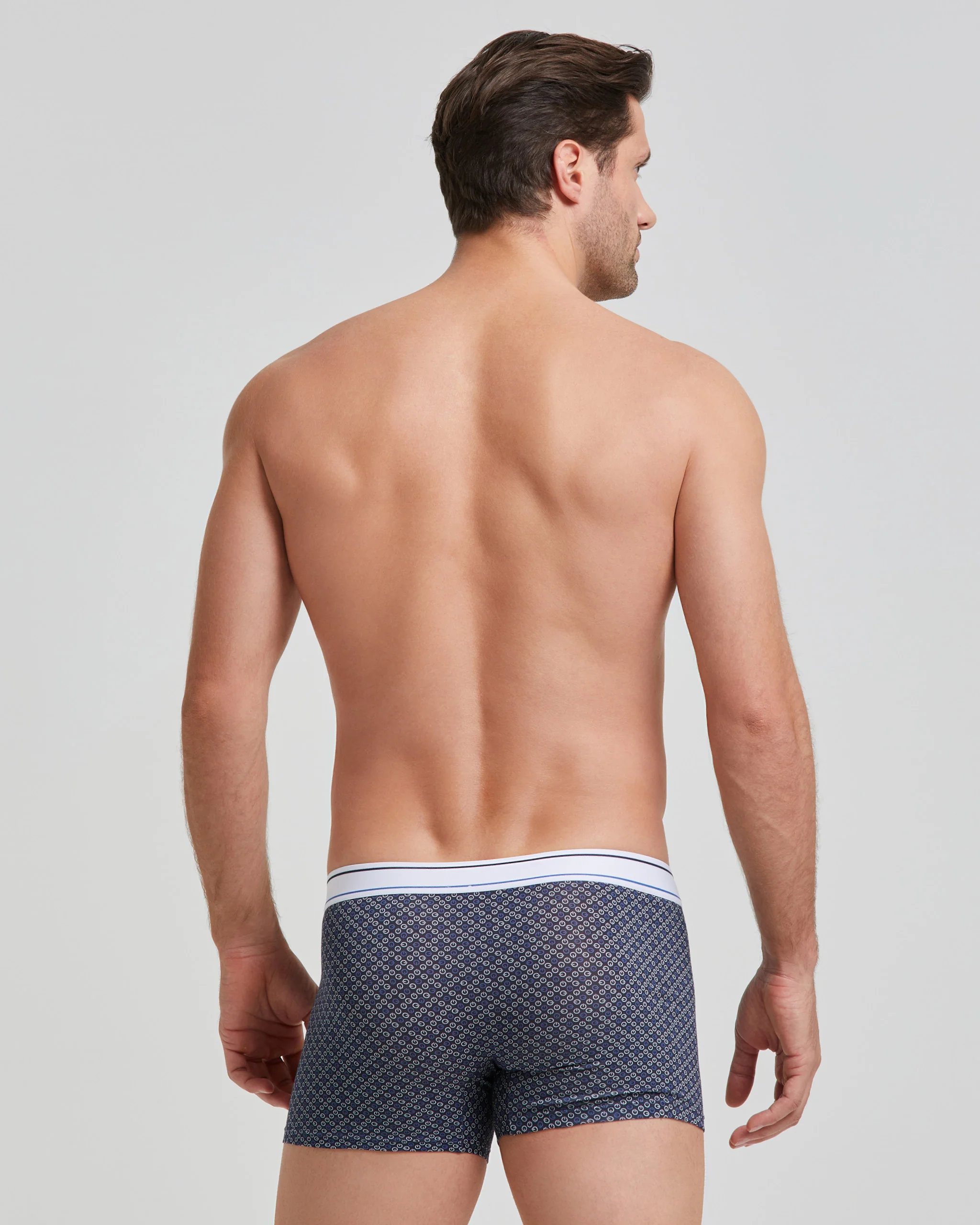 Boxer cotone con stampa micro On-Off - Image 3