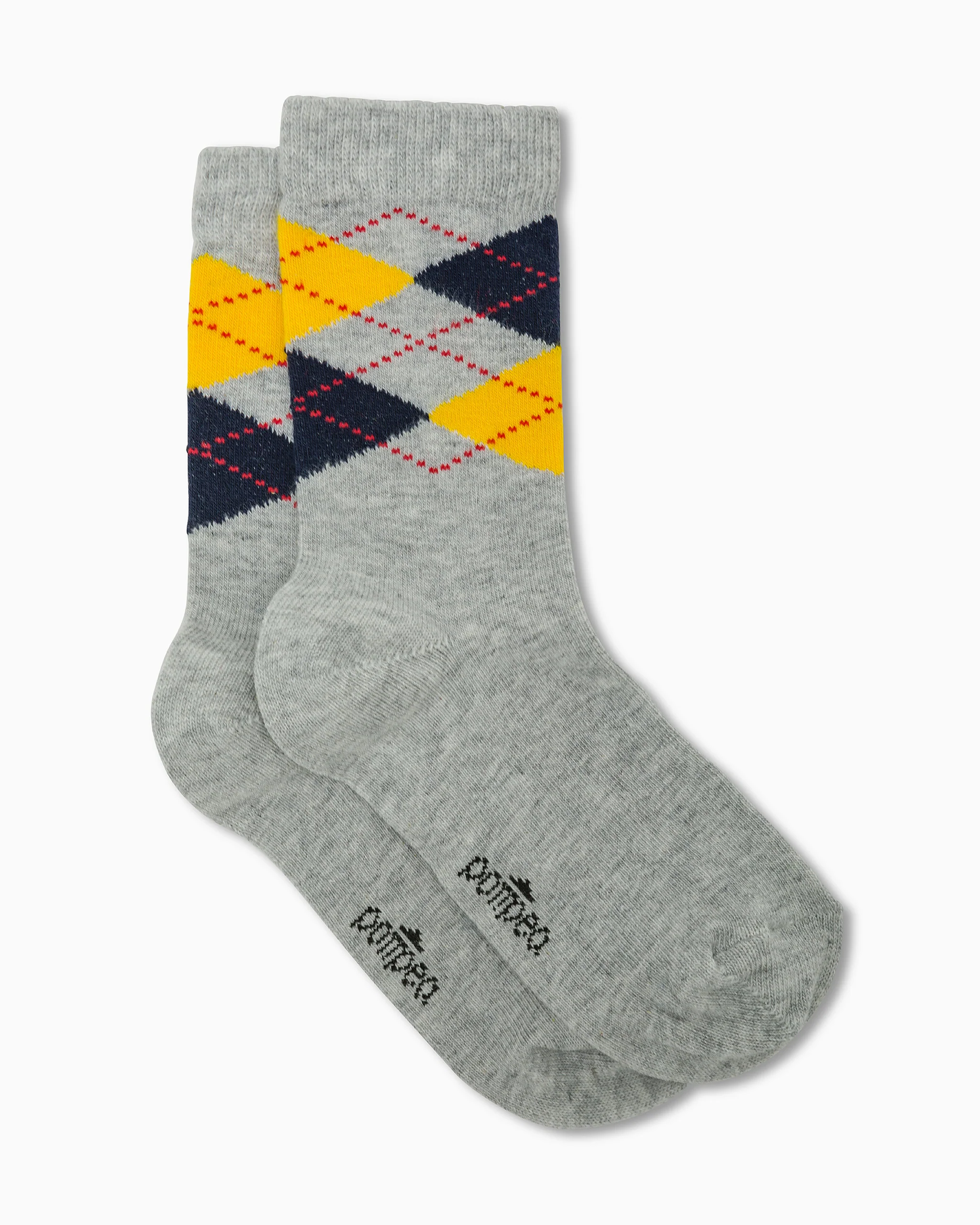 Calza bimbo Leonida con disegno argyle