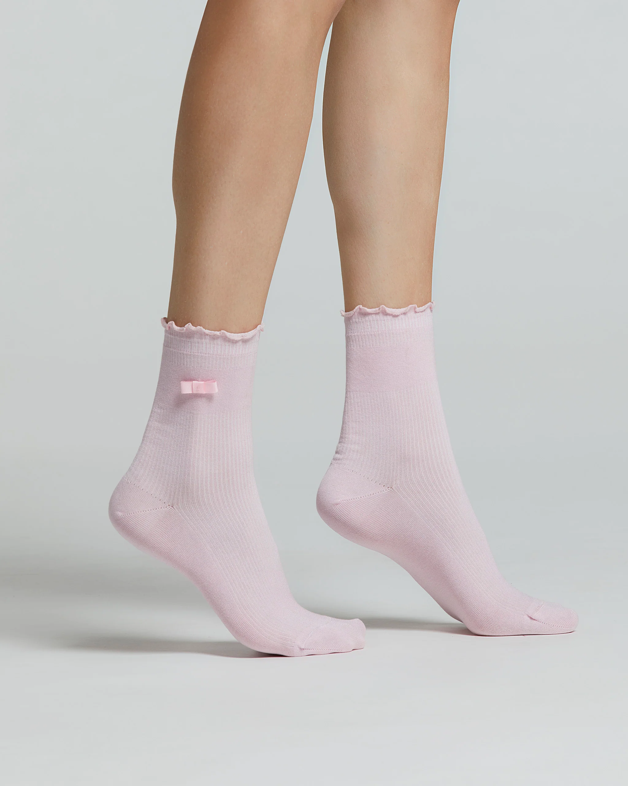 CALZA COTONE SOFORA CON FIOCCO
