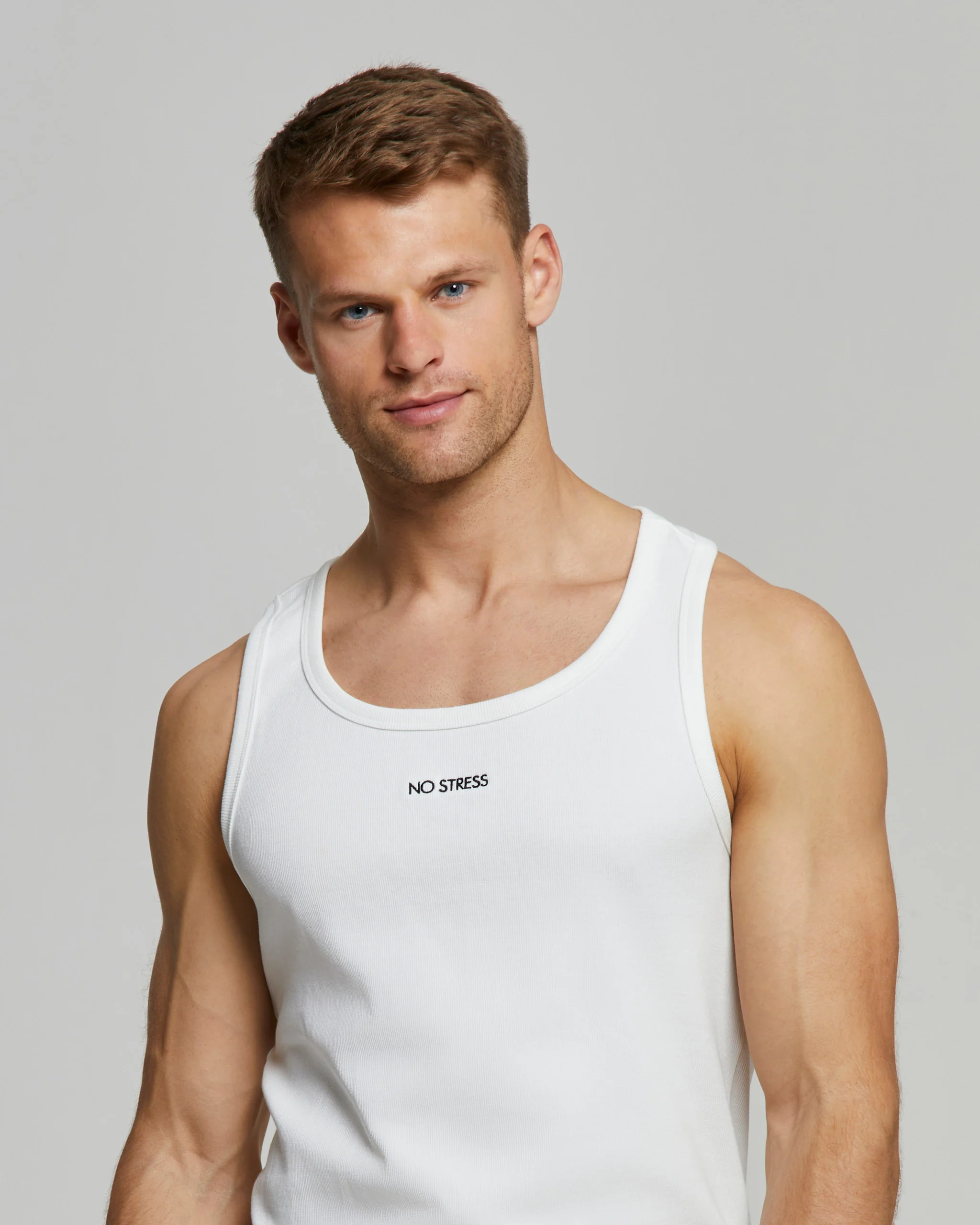 Canotta uomo no stress slim fit cotone - Image 4