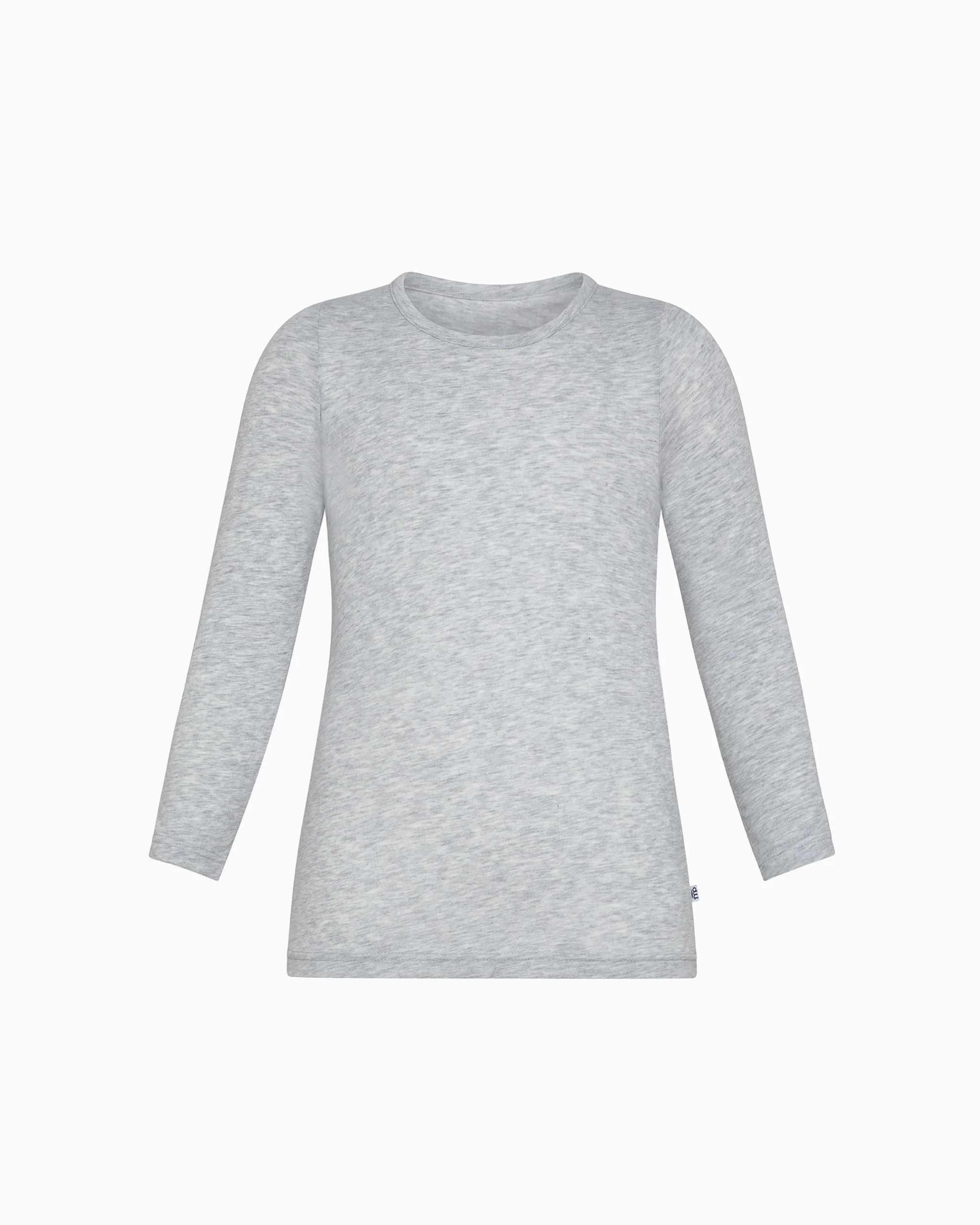 Maglia girocollo a maniche lunghe bimbo in caldo cotone organico - Image 2
