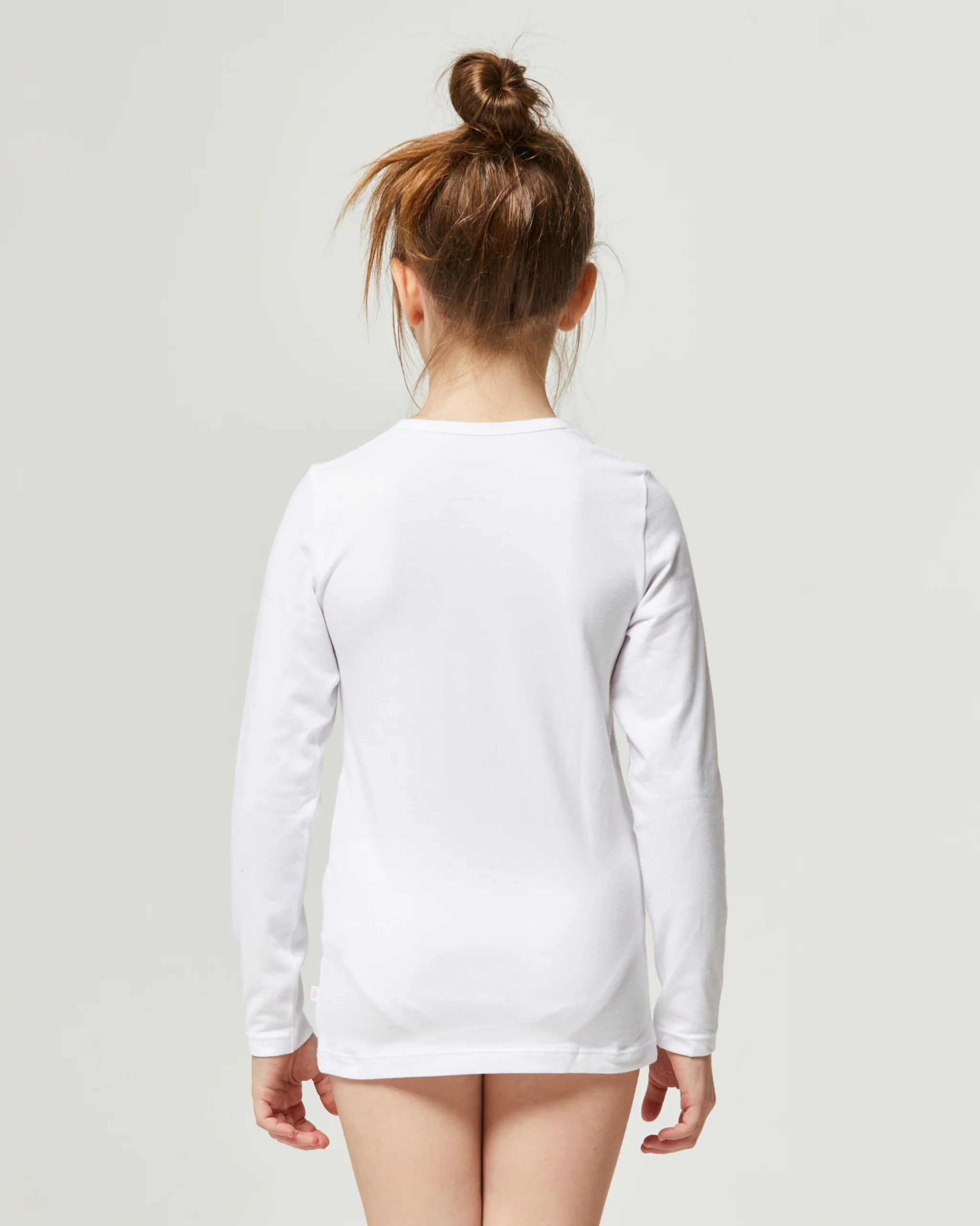 Maglia girocollo a maniche lunghe unisex in caldo cotone - Image 7