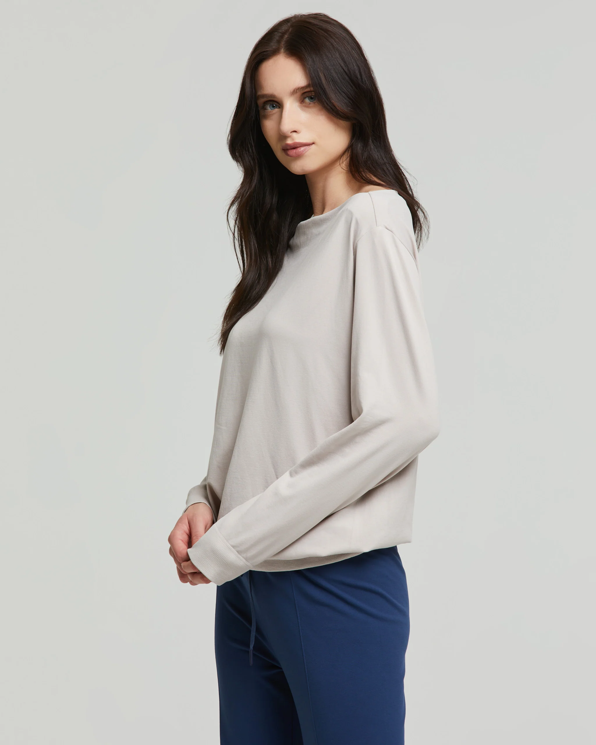 Maglia scollo barchetta seamless - Image 3
