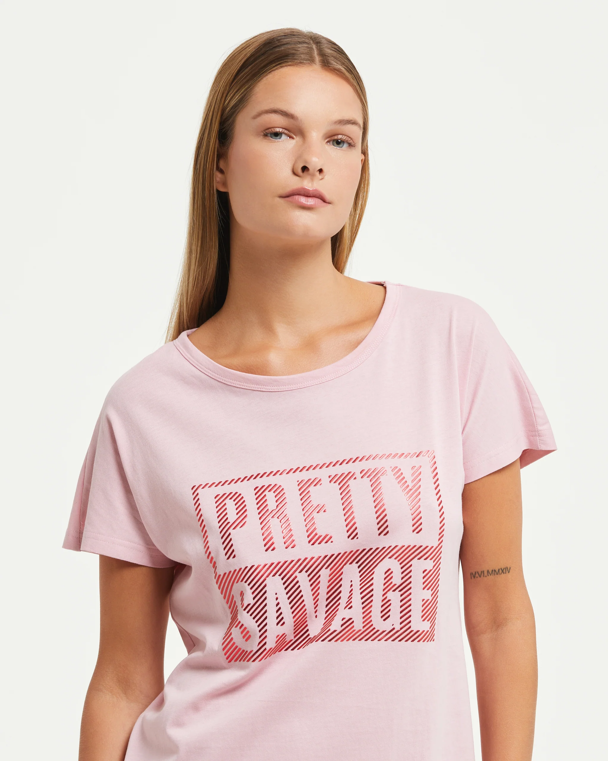 Maxi t-shirt cotone Carina - Image 3