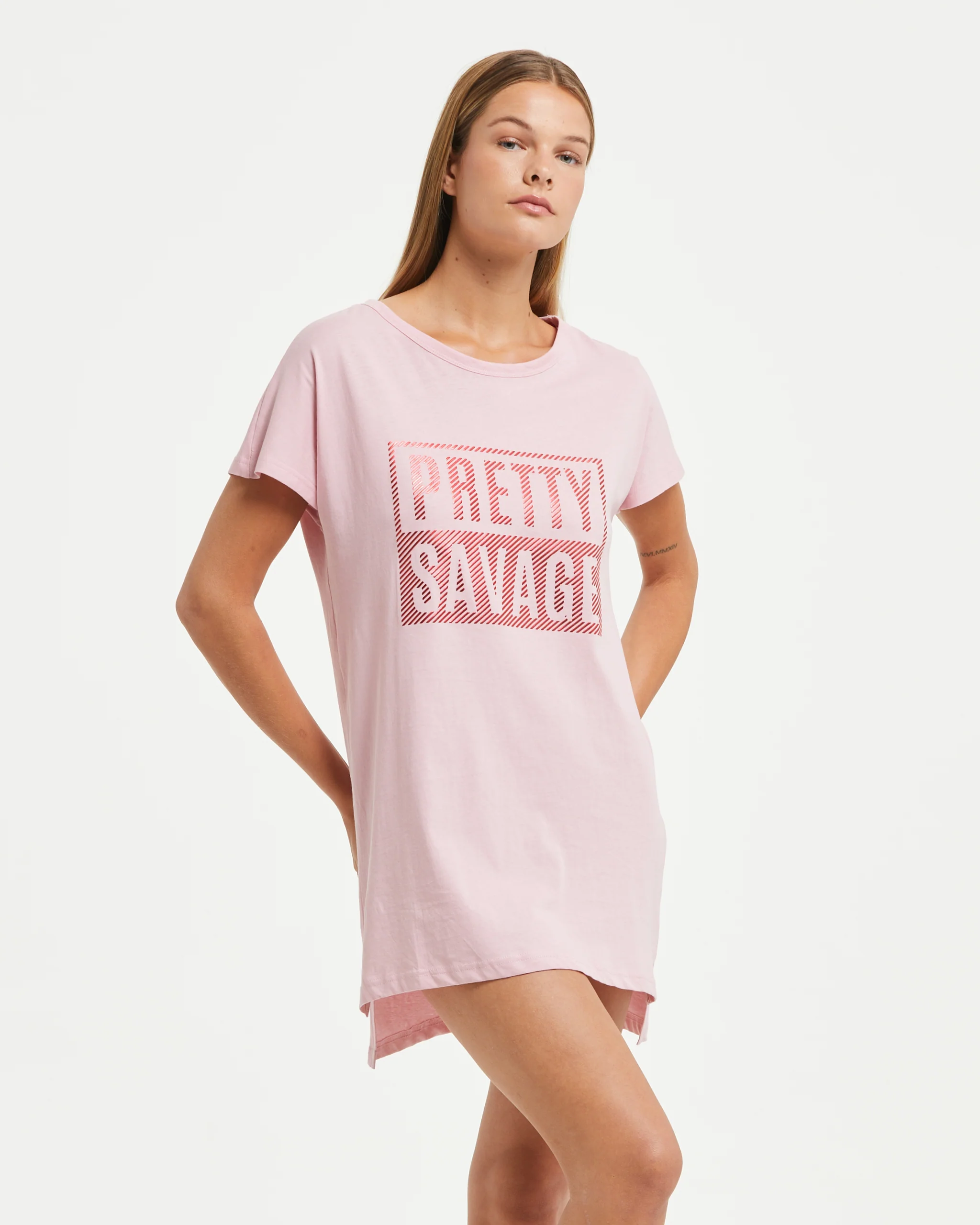 Maxi t-shirt cotone Carina - Image 4