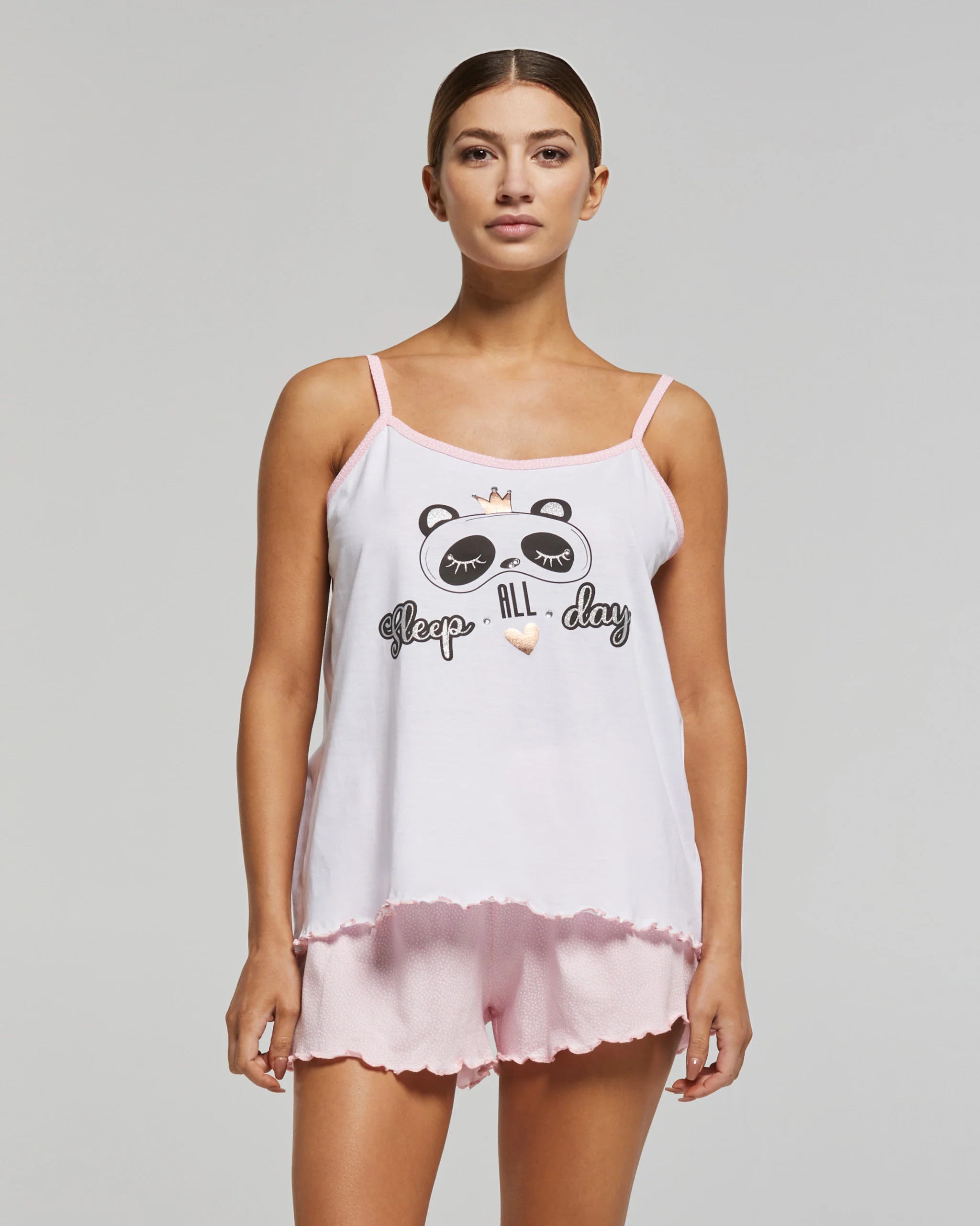 PIGIAMA CORTO COTONE PANDA - Image 4