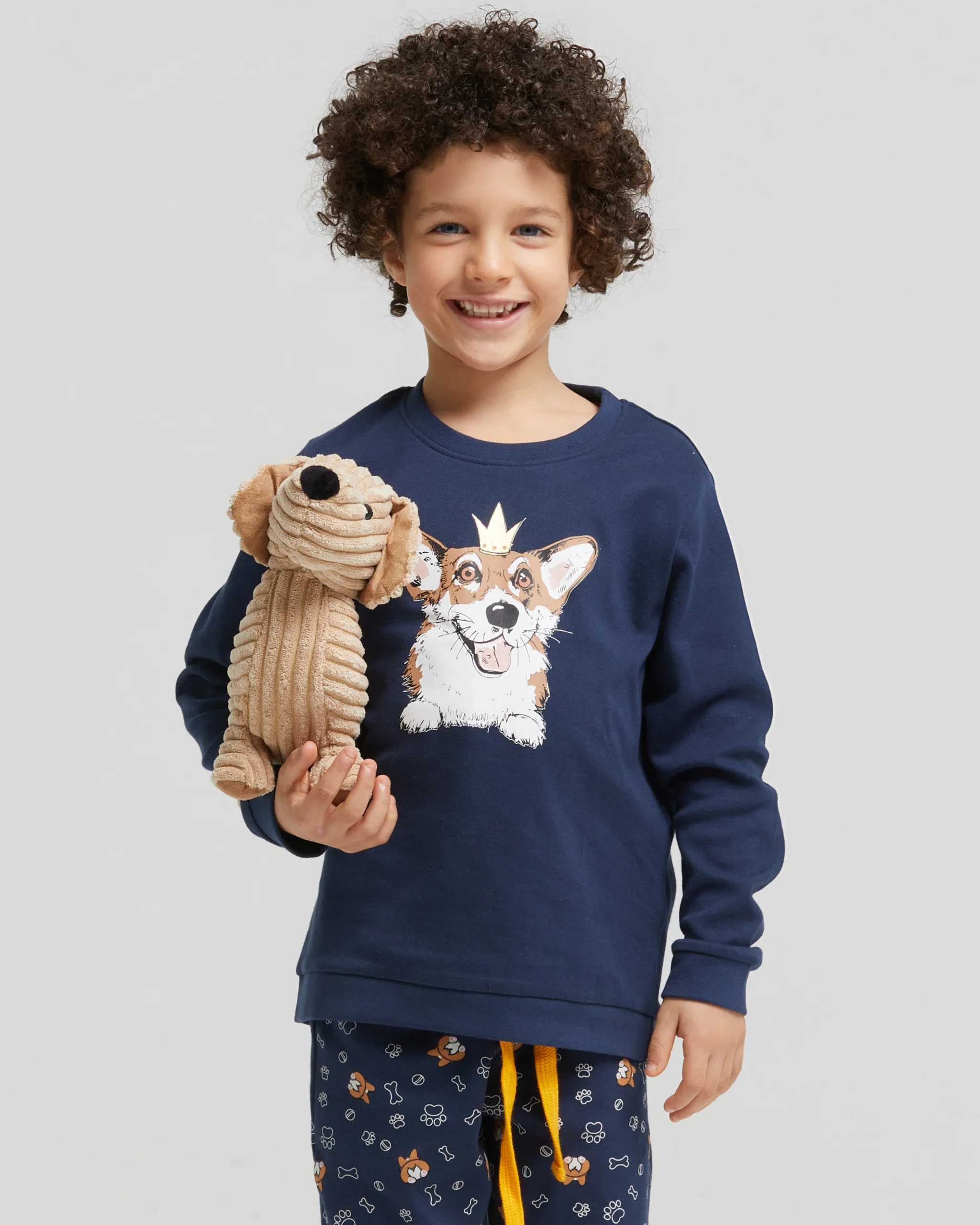 Pigiama lungo caldo cotone maglia Yukon - Image 4