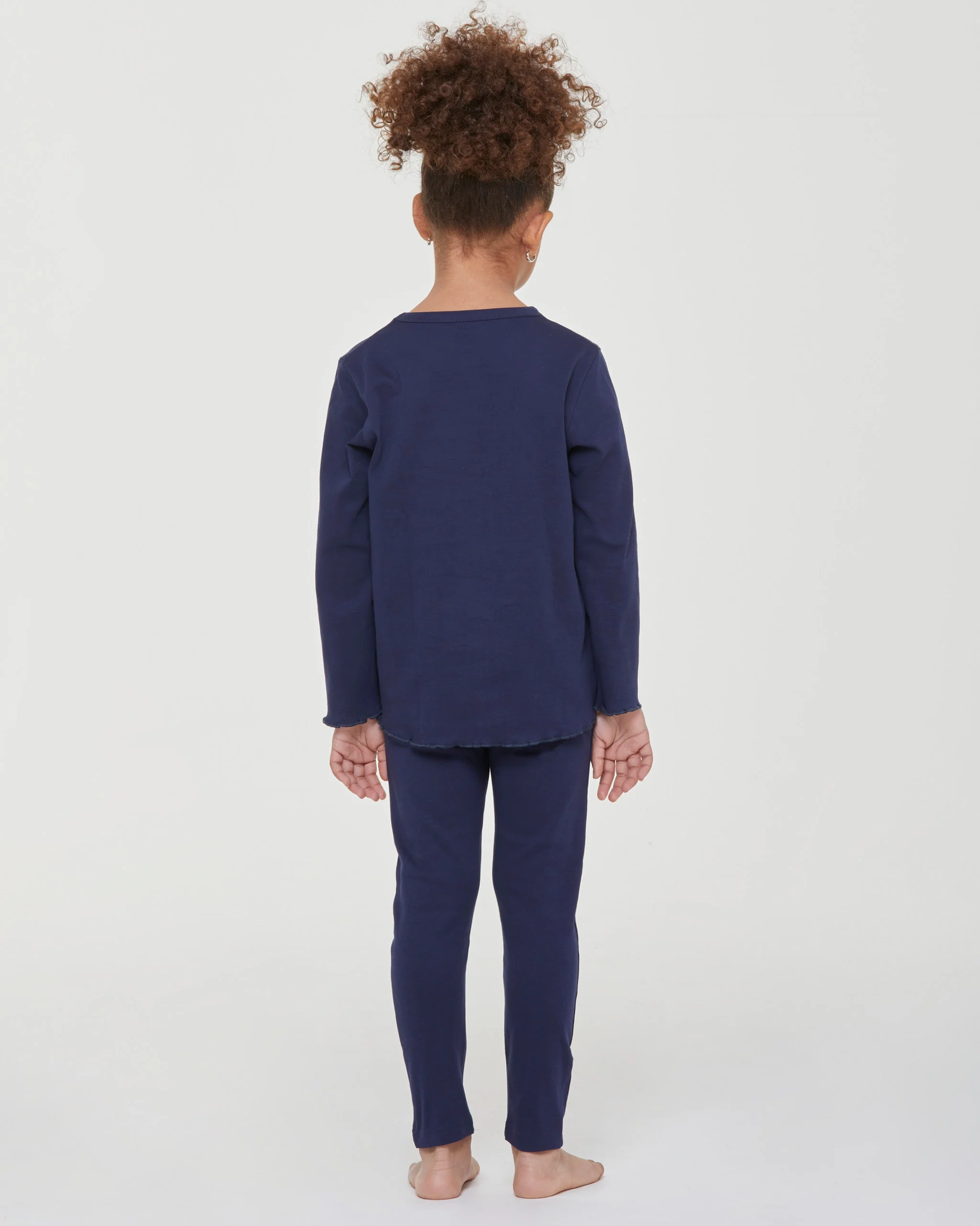 Pigiama lungo cotone interlock Chiara - Image 2