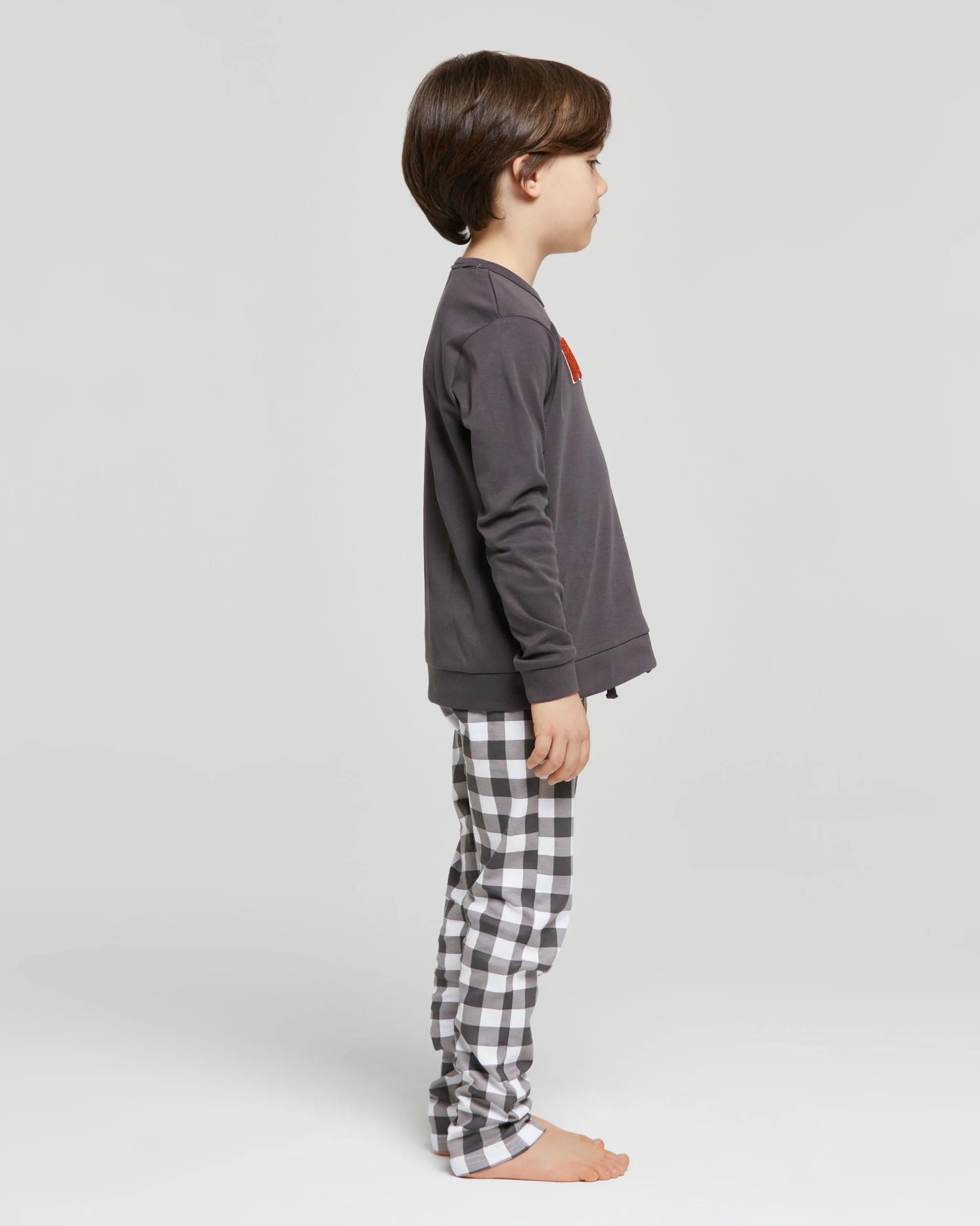 Pigiama lungo cotone interlock Elvio - Image 3