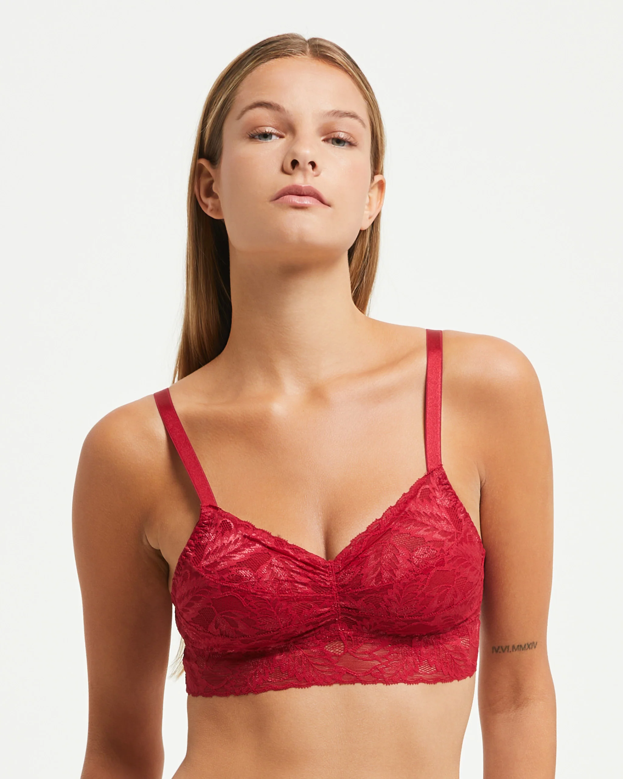 <b>Set Completo</b> coordinato Intimo Pizzo (Bordeaux) - Image 3