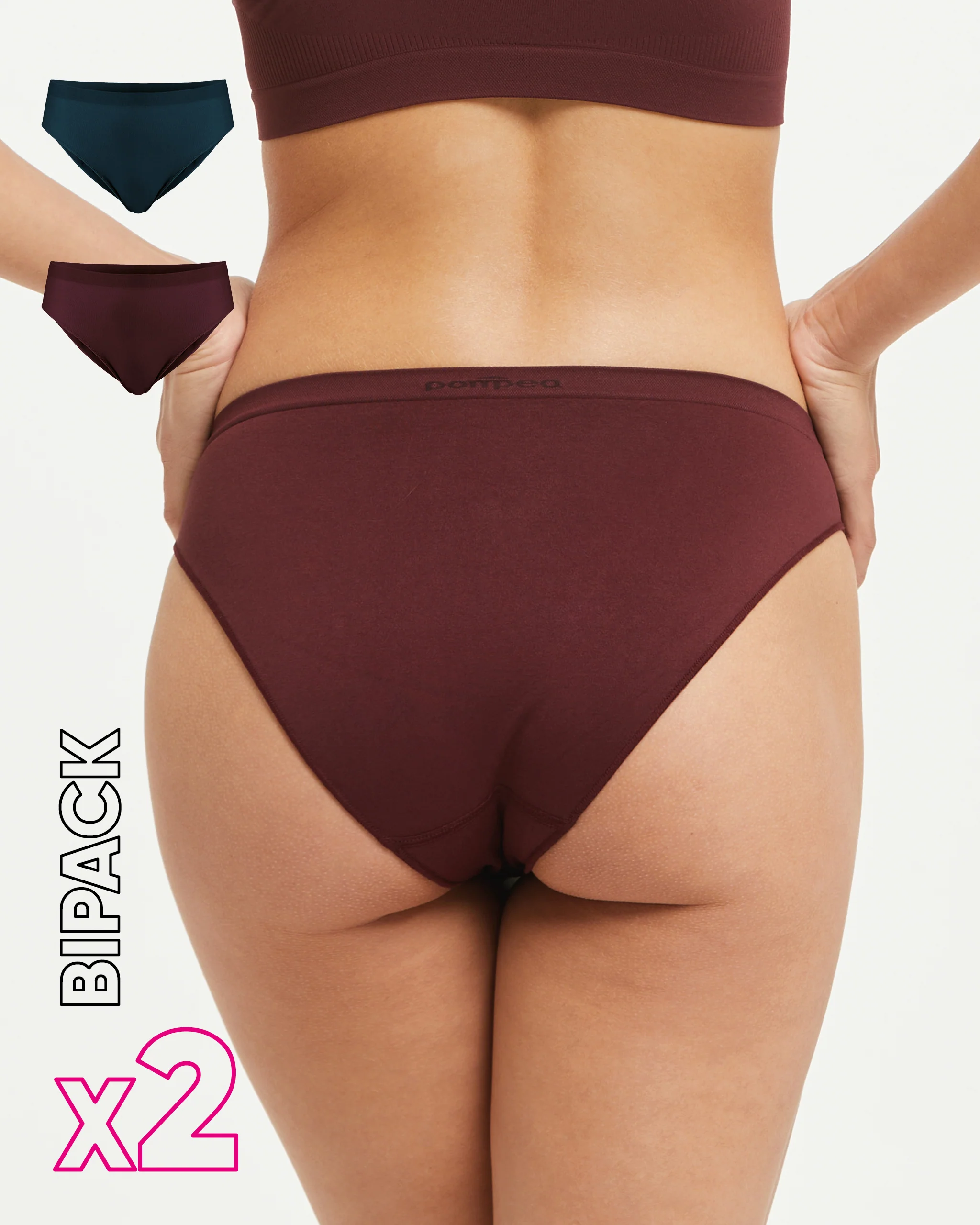 Slip seamless donna con tassello immagliato X2 - Image 6