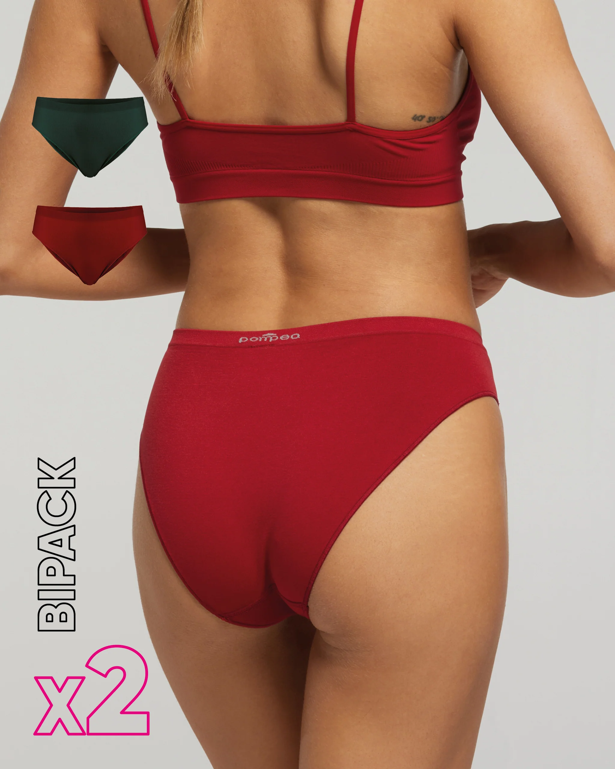 Slip seamless donna con tassello immagliato X2 - Image 6
