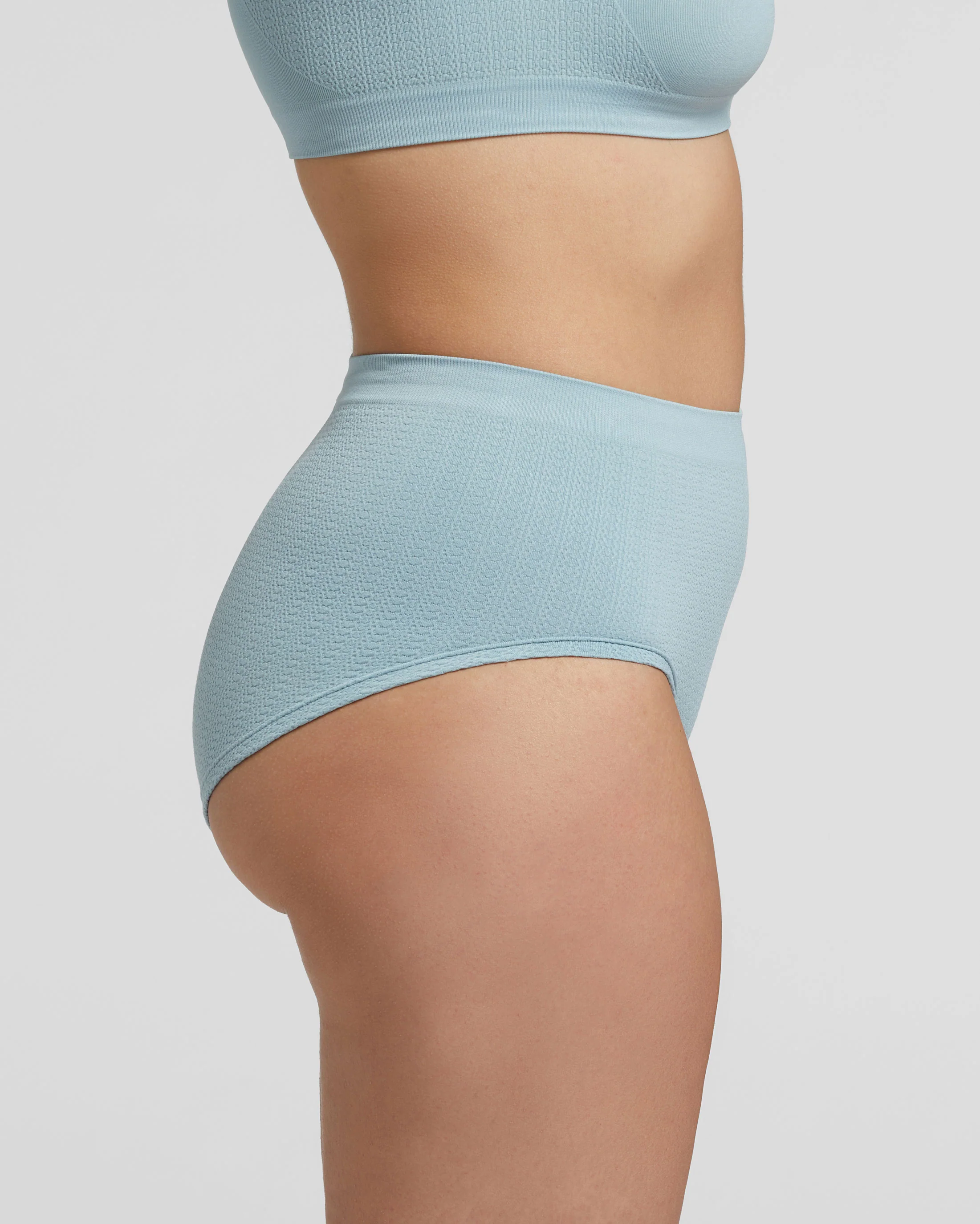 SLIP VITA ALTA COMFORT SIZE BLUFIBRE - Image 4