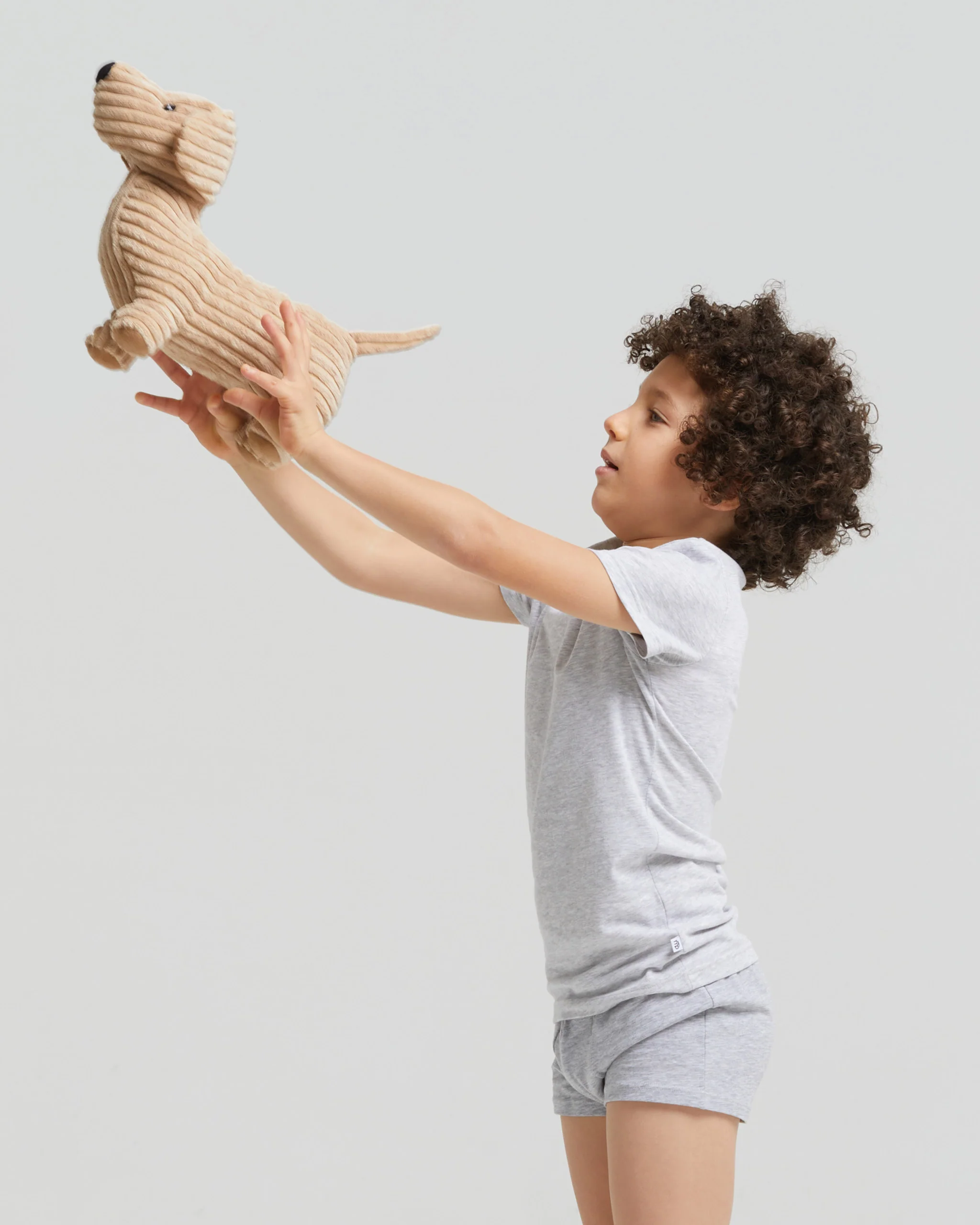 T-shirt girocollo bimbo in cotone organico - Image 3