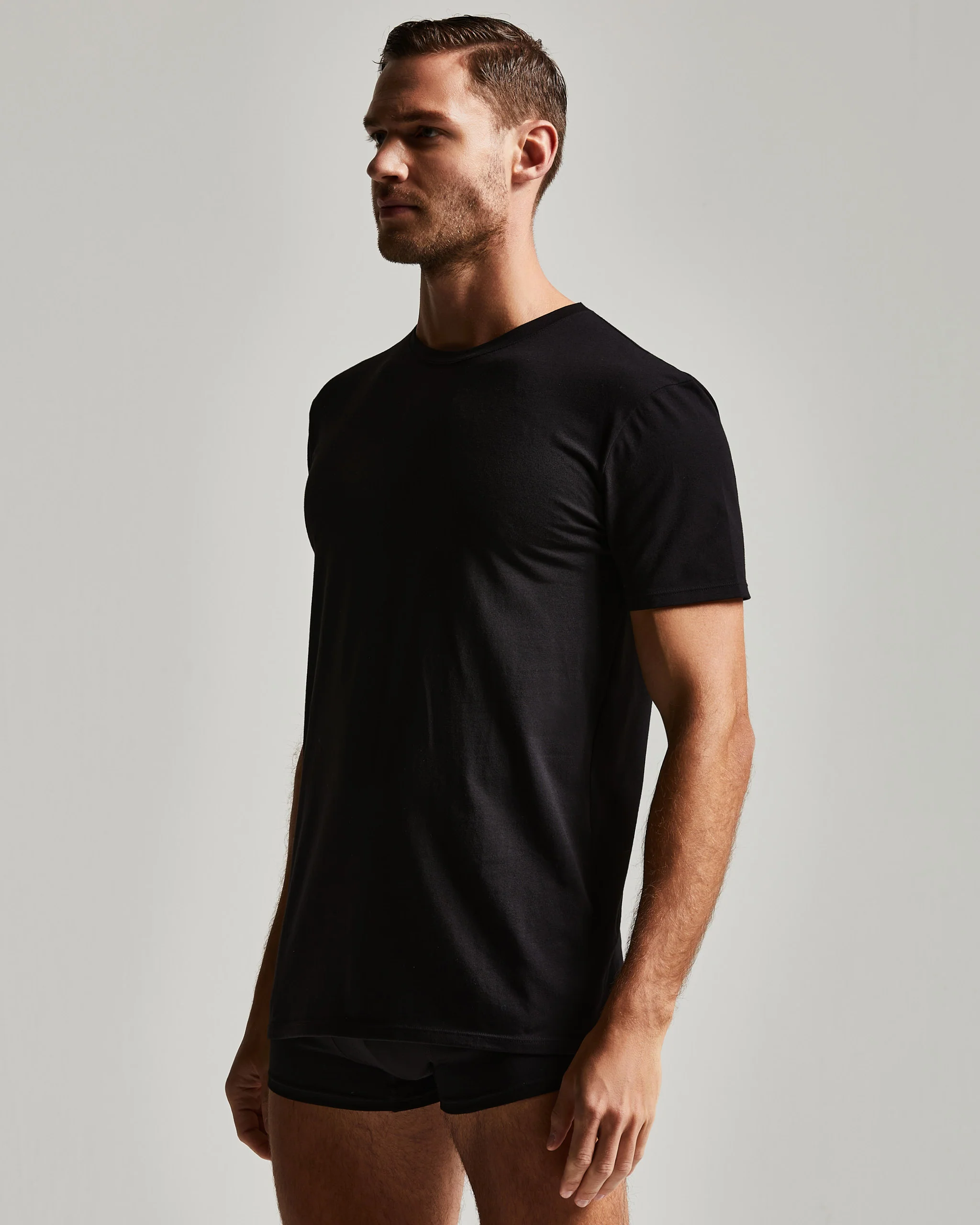 T-SHIRT GIROCOLLO COTONE ORGANICO VESTIBILITÀ REGULAR - Image 4