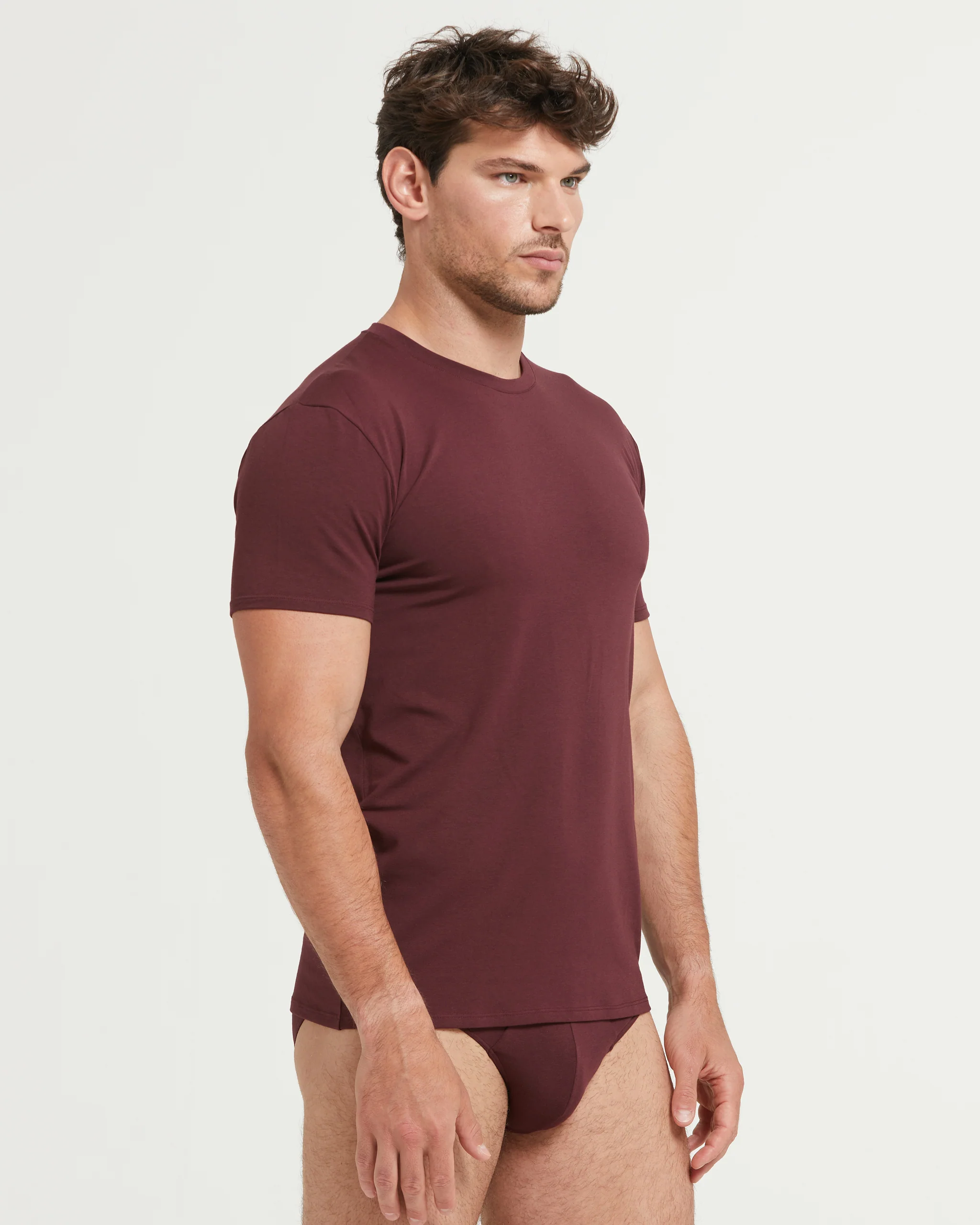 T-Shirt girocollo no stress cotone modal - Image 3