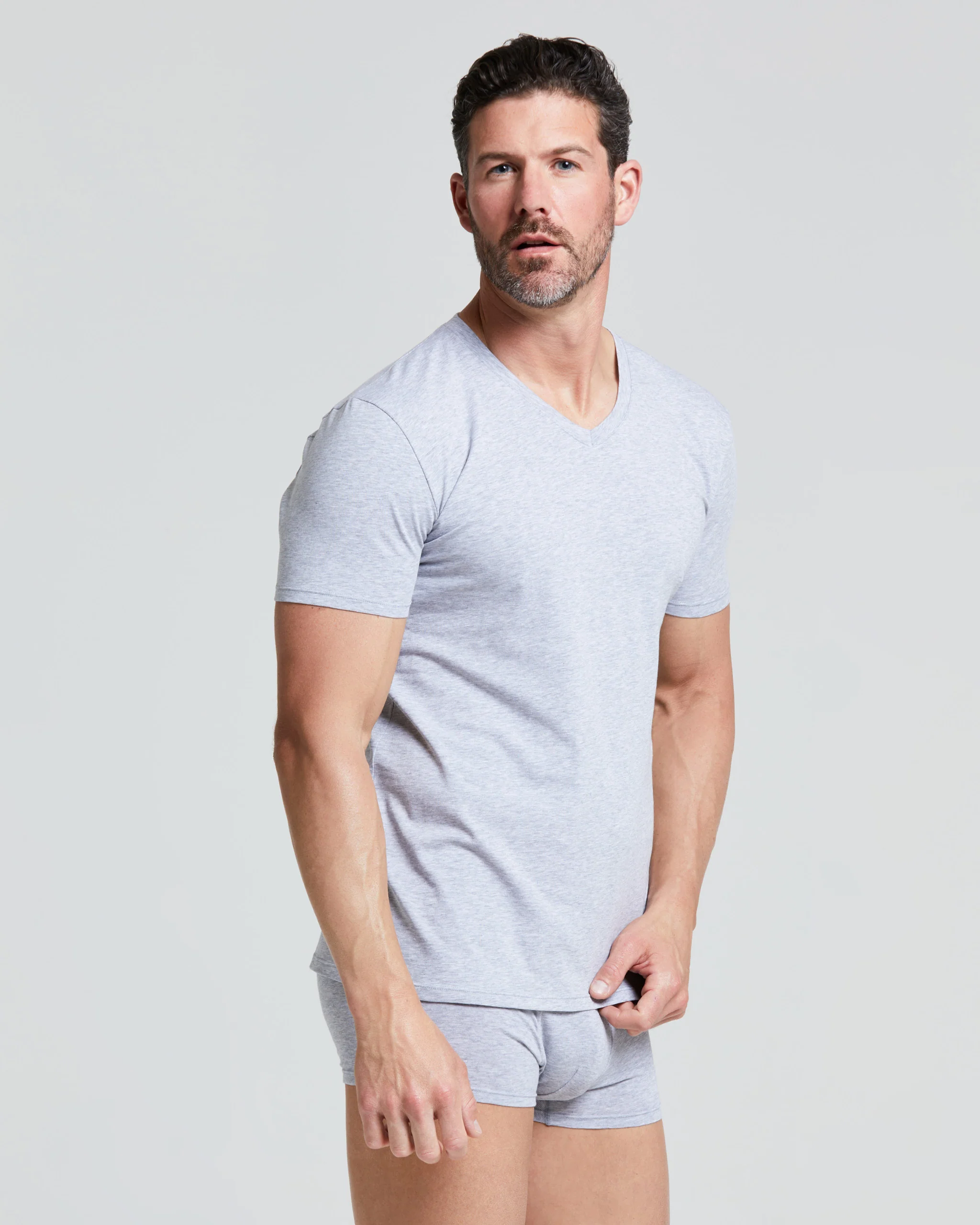 T-SHIRT SCOLLO V - Image 3