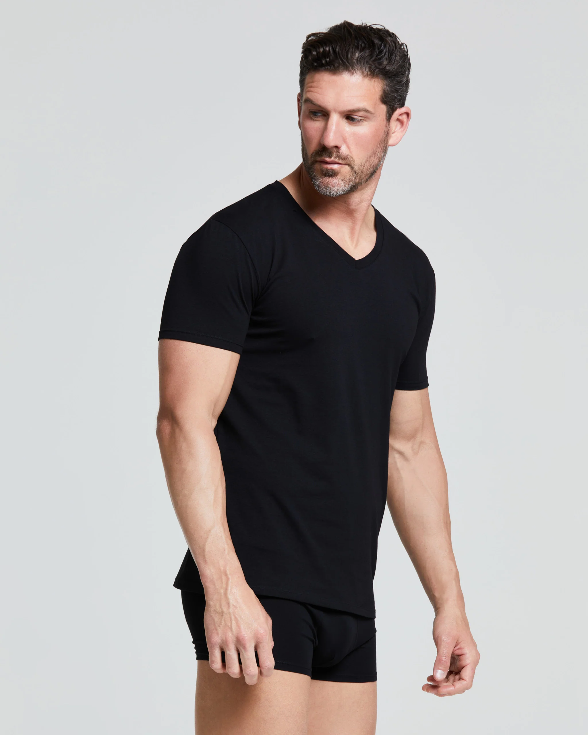 T-SHIRT SCOLLO V - Image 3