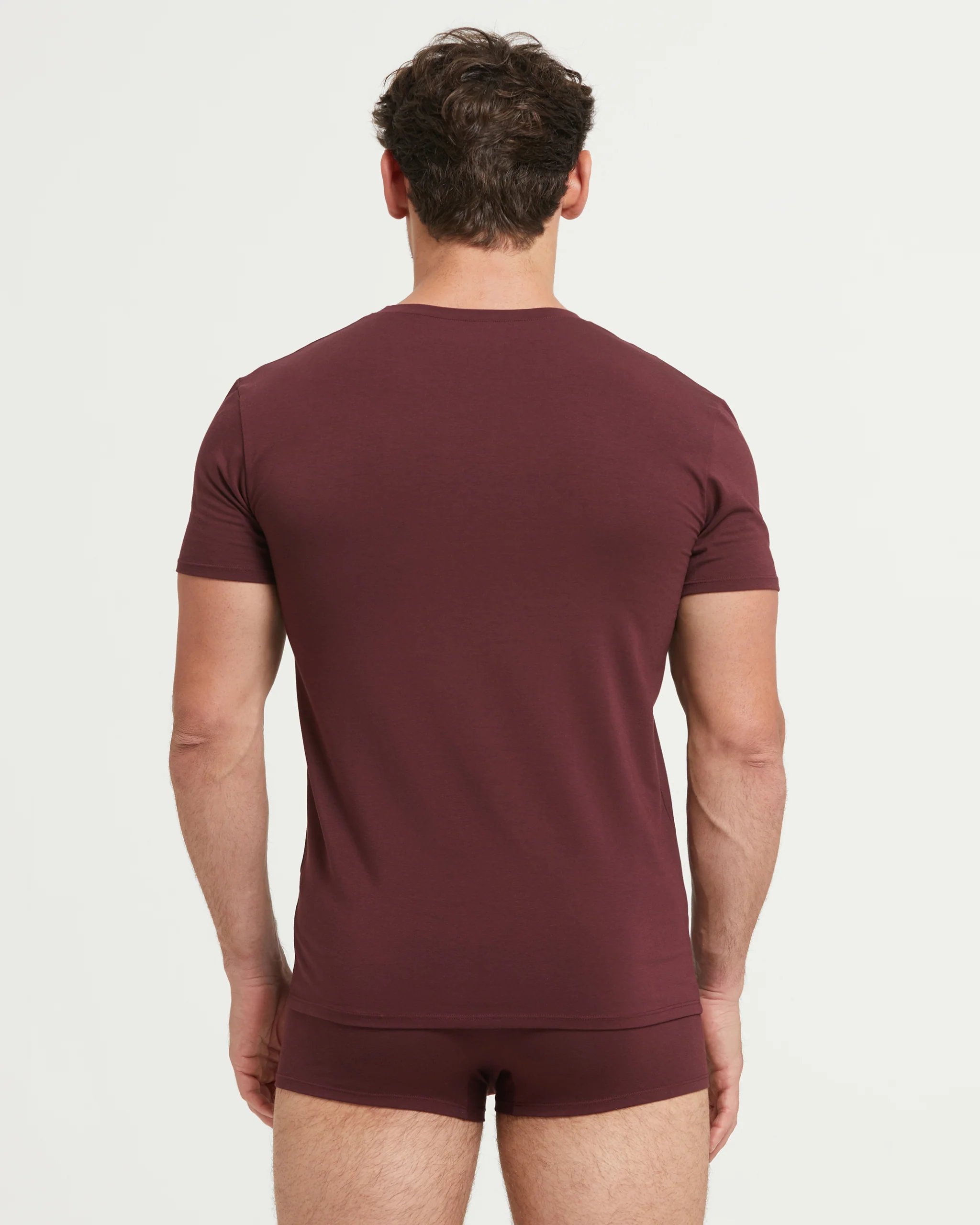 T-Shirt scollo V no stress cotone modal - Image 2