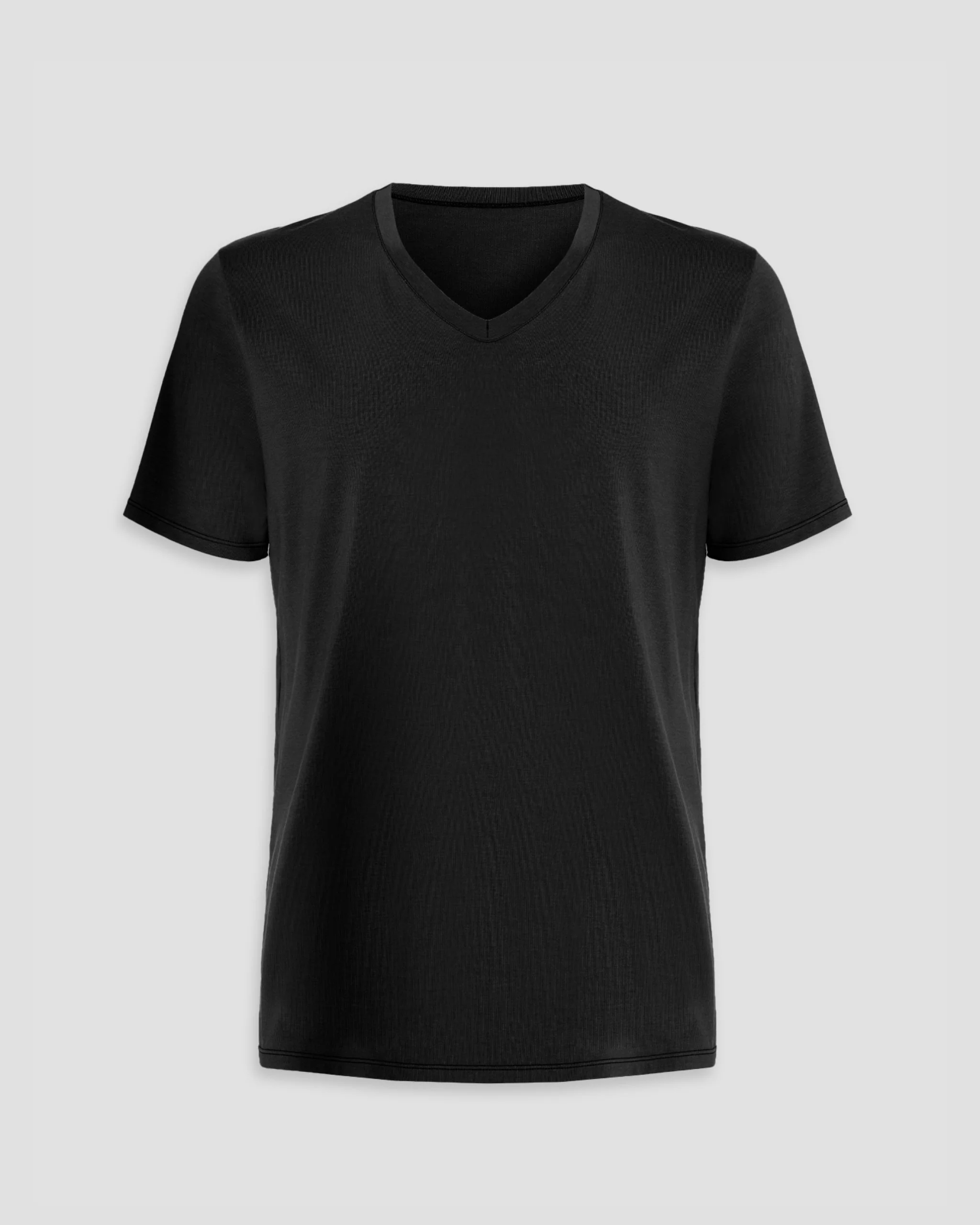 T-Shirt scollo V no stress cotone modal - Image 5