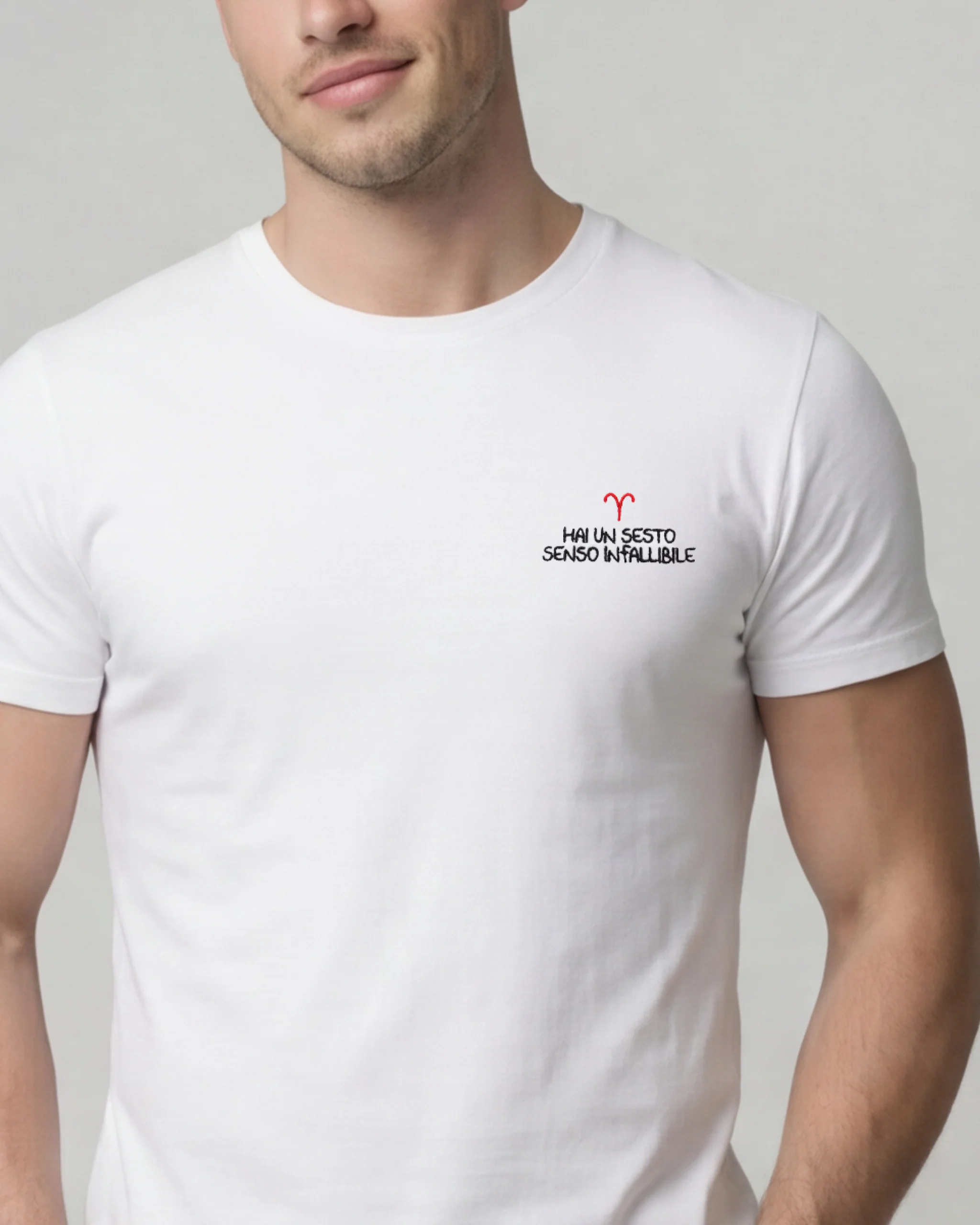T-shirt uomo "Ariete" by Luigi Torres Cerciello - Image 2