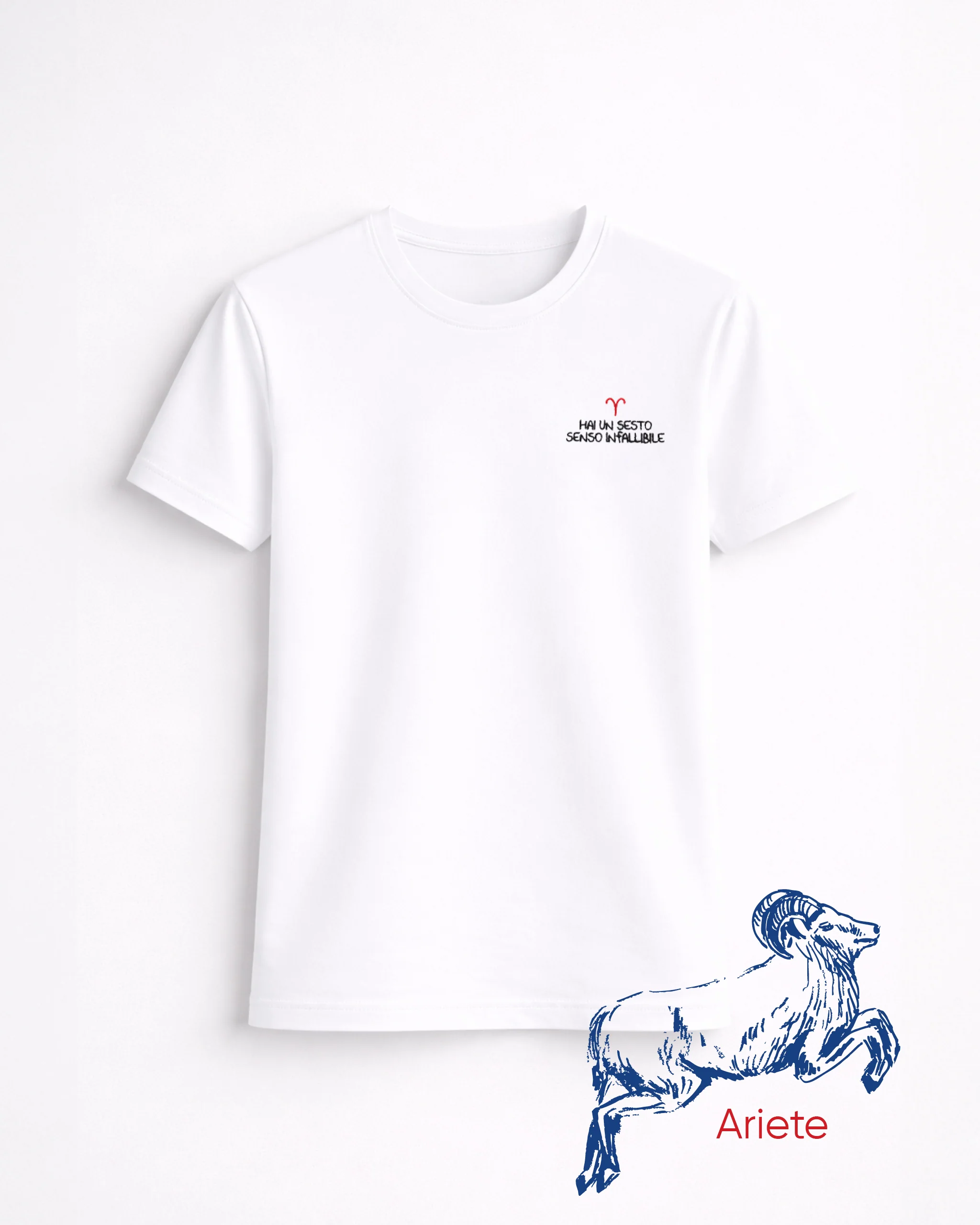 T-shirt uomo "Ariete" by Luigi Torres Cerciello - Image 4