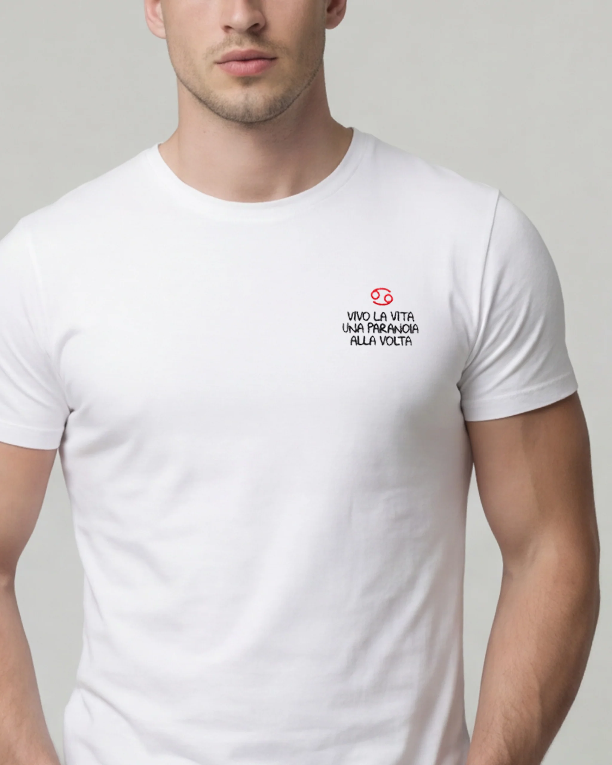 T-shirt uomo "Cancro" by Luigi Torres Cerciello - Image 2