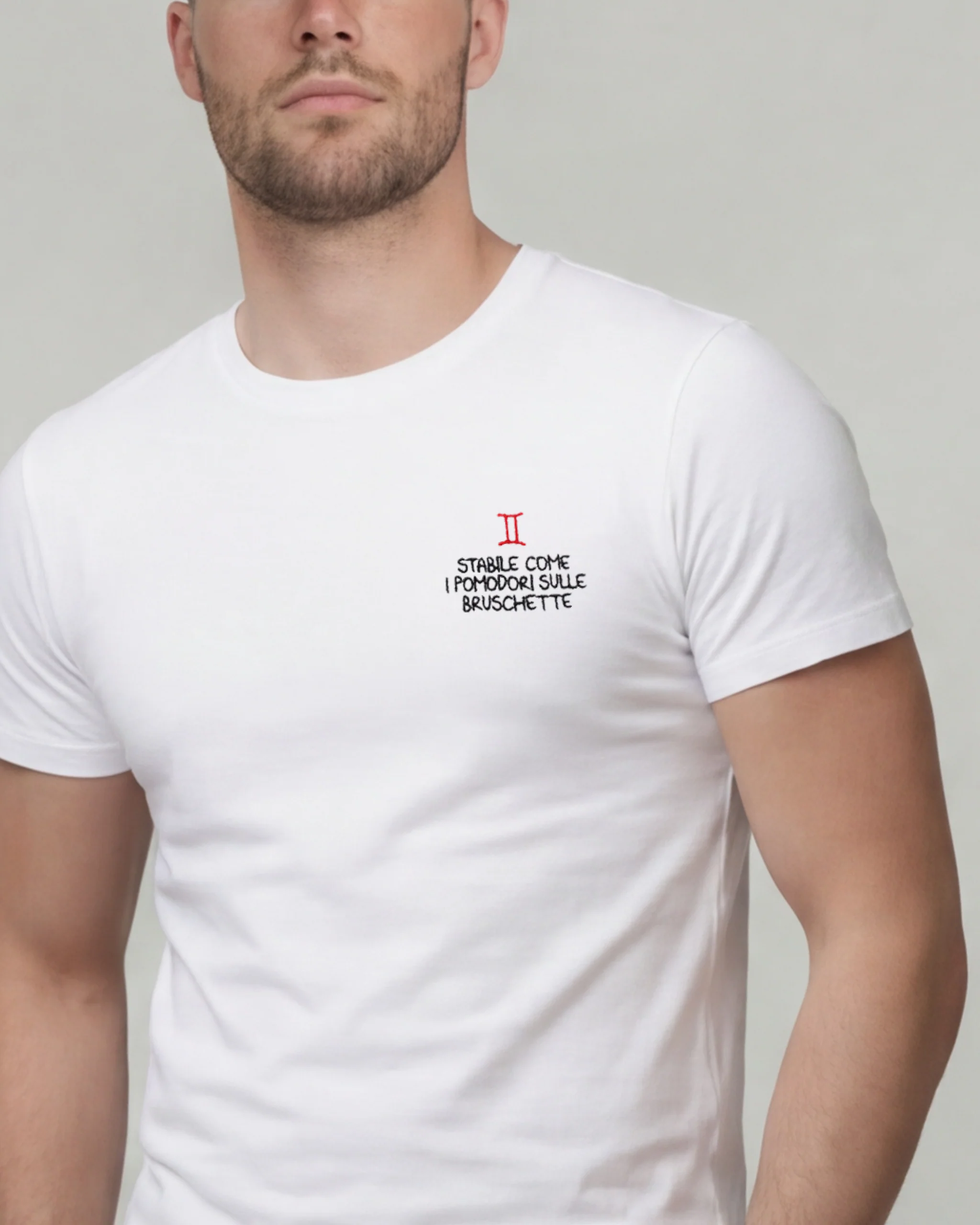 T-shirt uomo "Gemelli" by Luigi Torres Cerciello - Image 2
