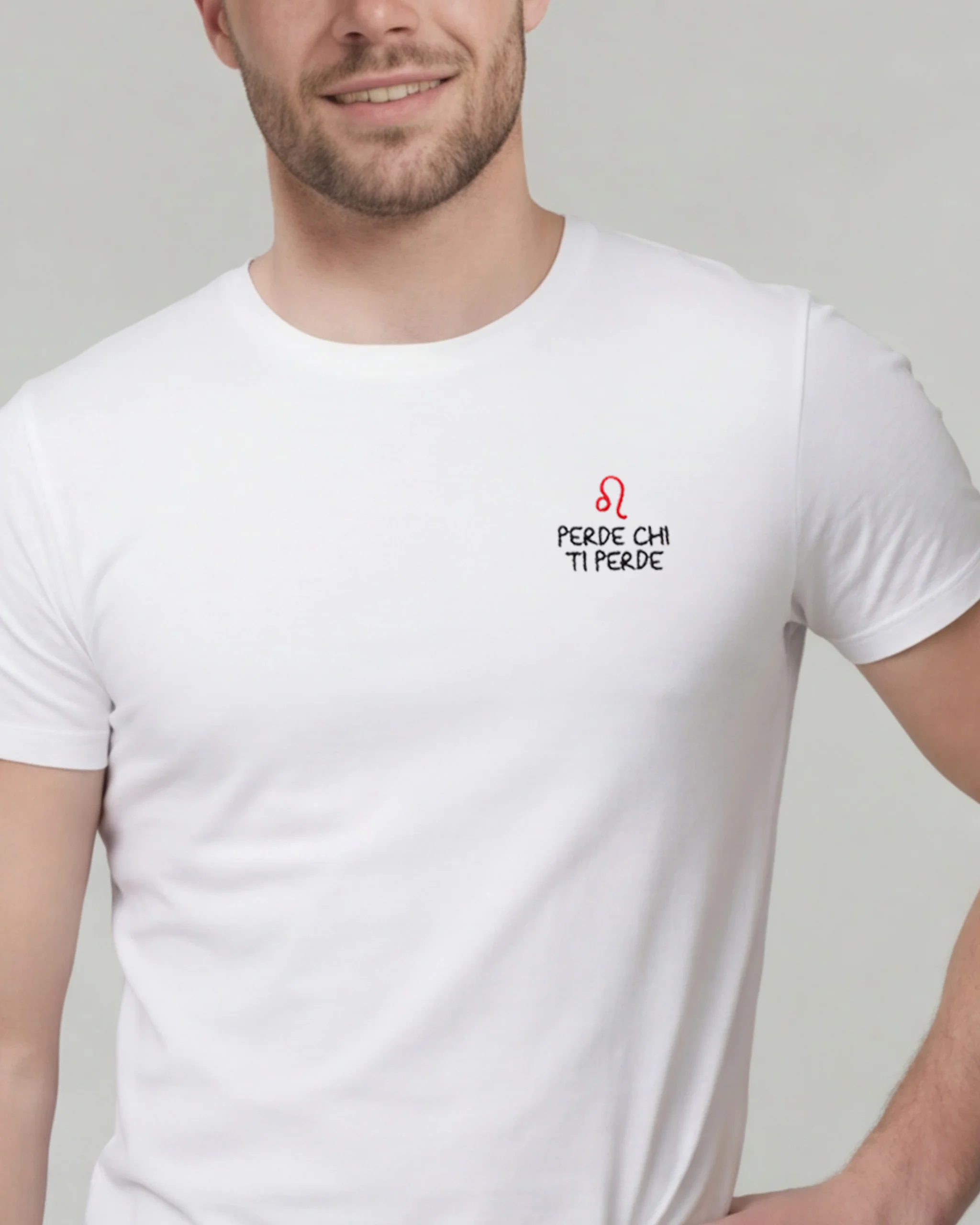 T-shirt uomo "Leone" by Luigi Torres Cerciello - Image 2