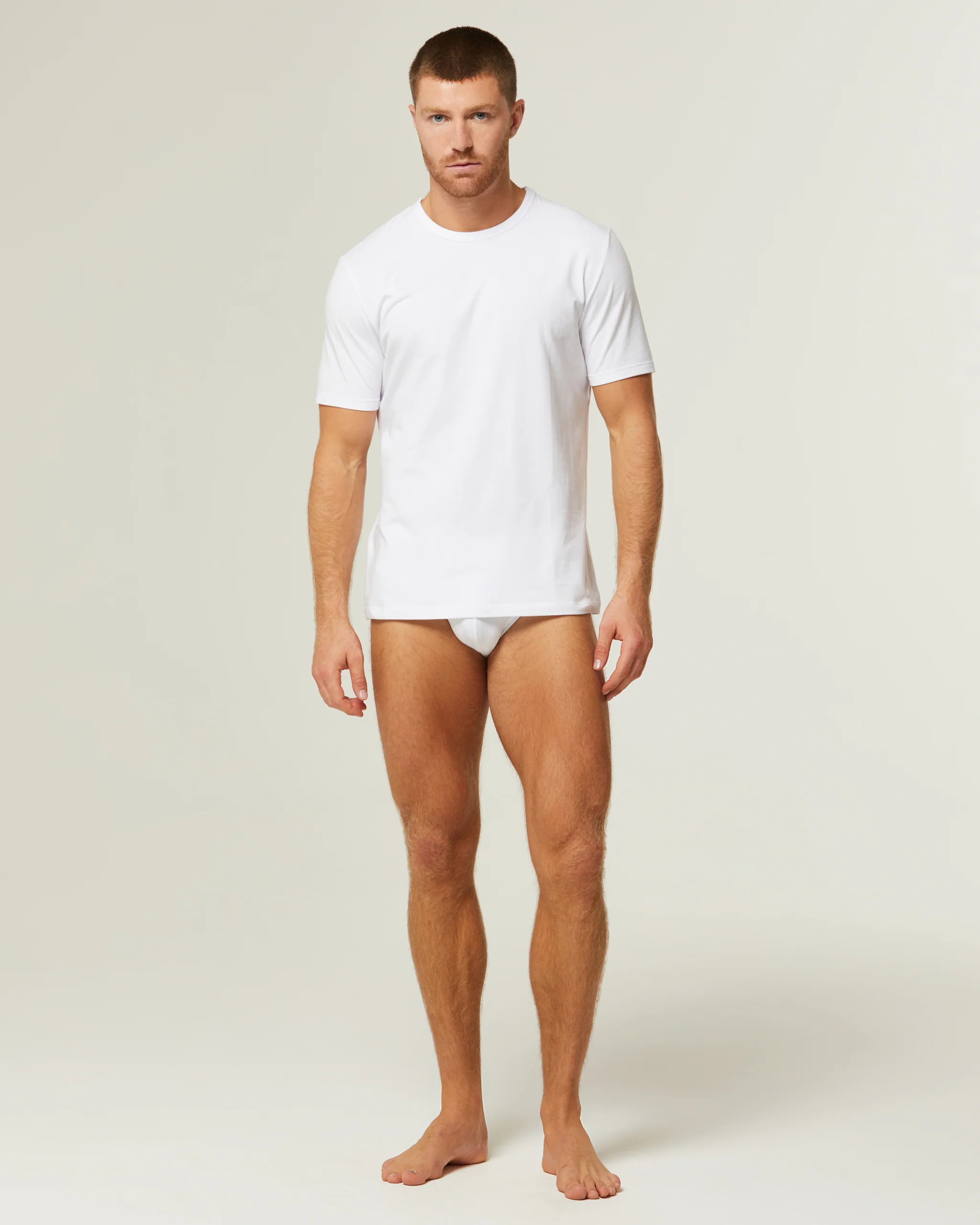 T-shirt uomo manica corta caldo cotone - Image 4