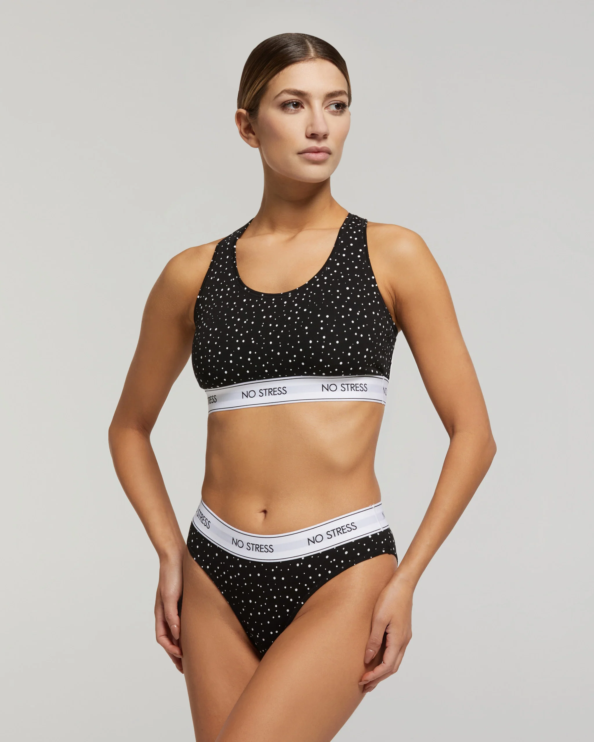 Top no stress cotone pois - Image 3
